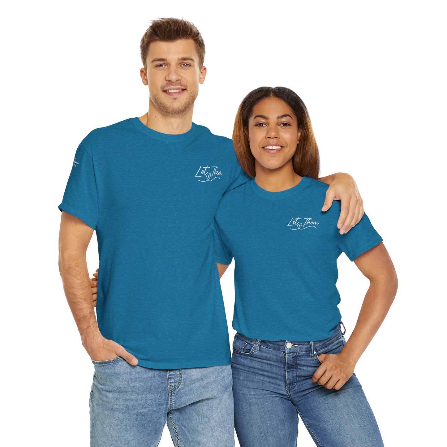Let Them Unisex Heavy Cotton Tee