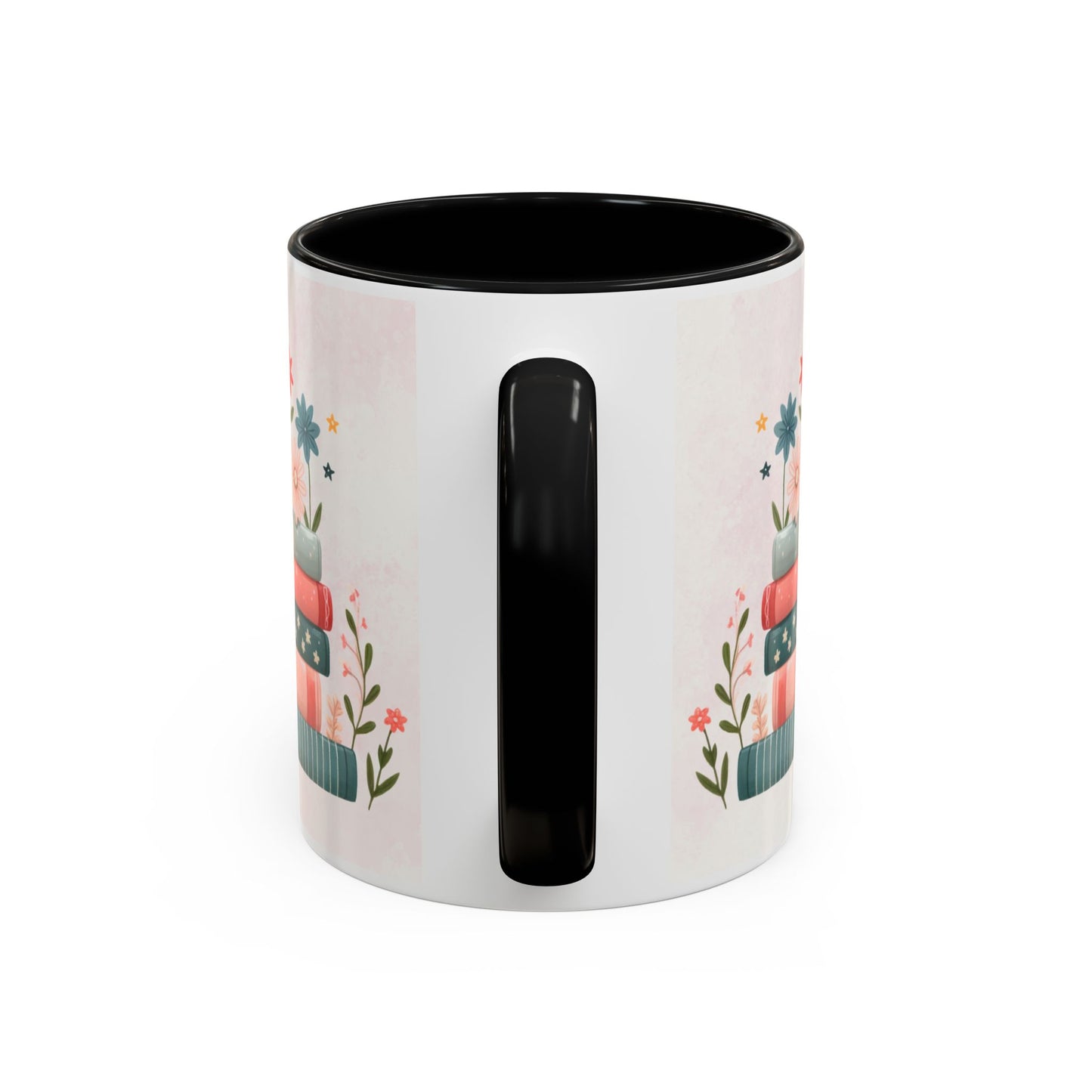 Mug - Booktrovert Pretty Floral Ceramic Coffee Mug (11oz, 15oz)
