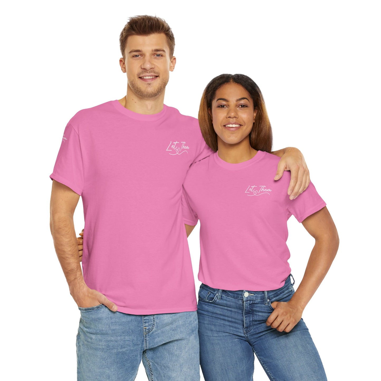 Let Them Unisex Heavy Cotton Tee