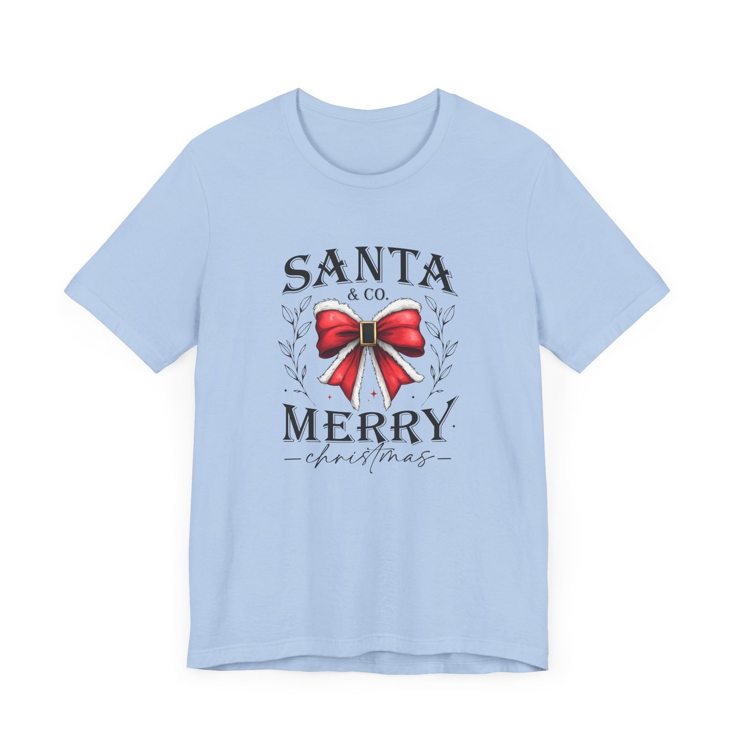Santa and Co Merry Christmas Unisex Jersey Short Sleeve Tee - sizes S - 3X