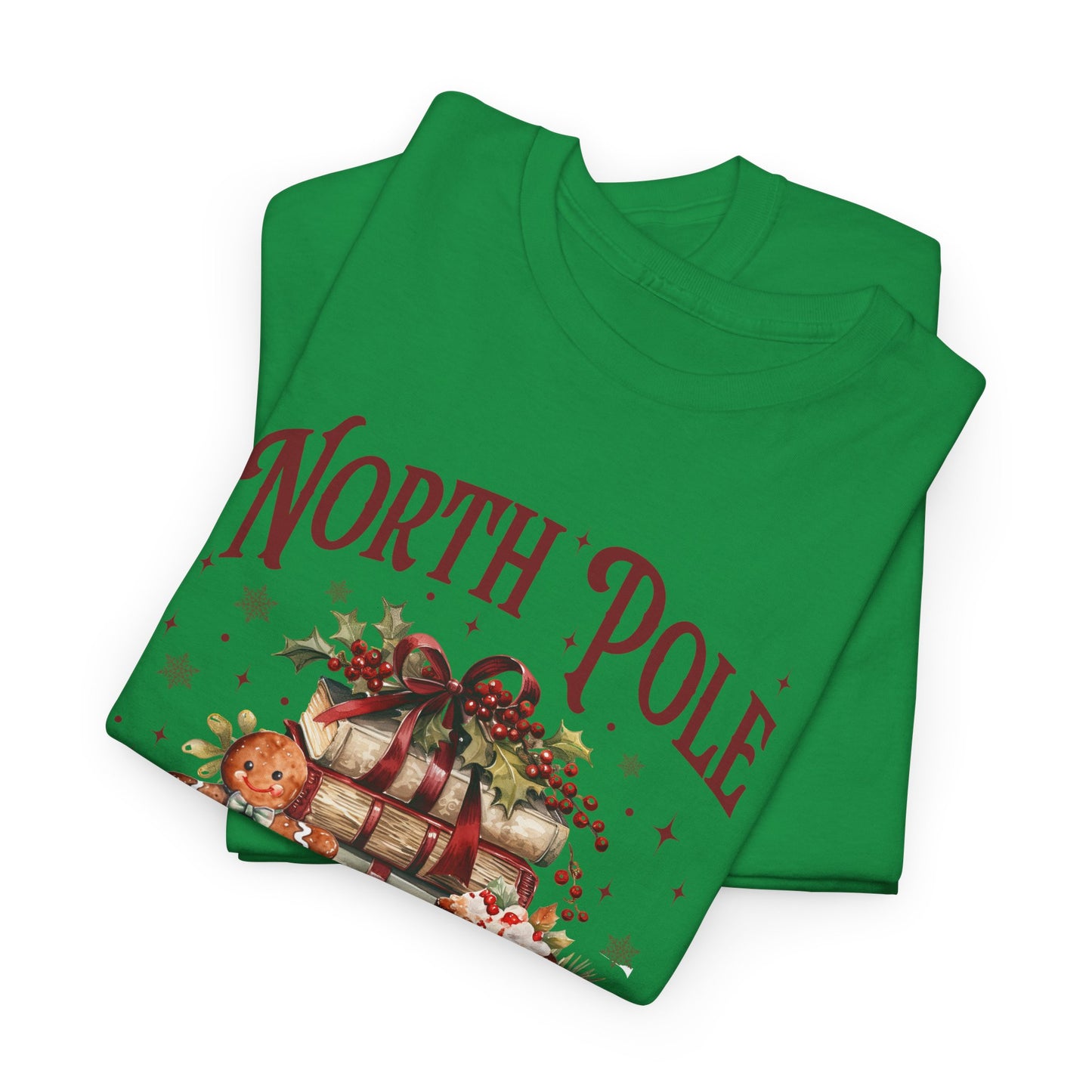 North Pole Book Club Unisex Heavy Cotton Tee - sizes S - 3X