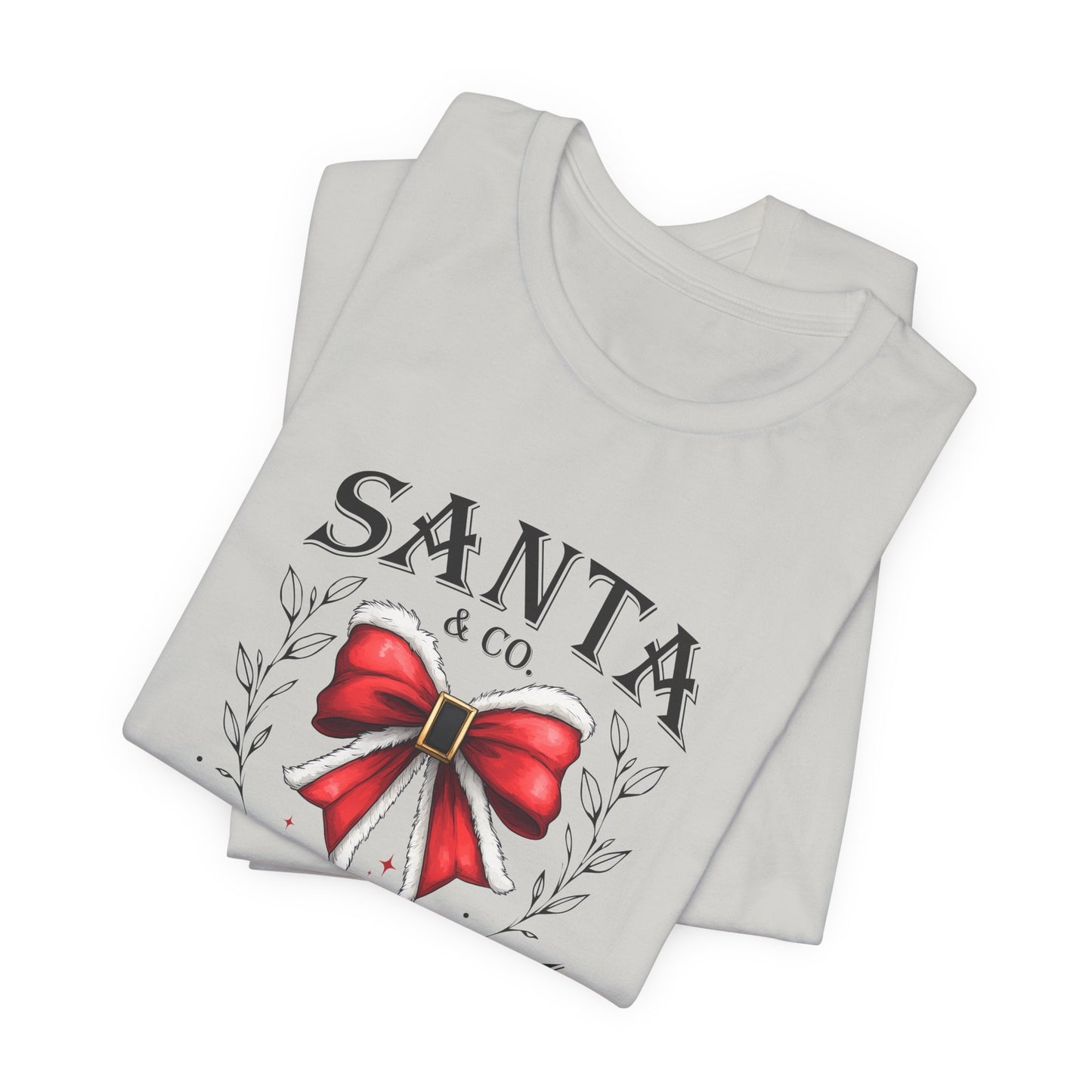 Santa and Co Merry Christmas Unisex Jersey Short Sleeve Tee - sizes S - 5X