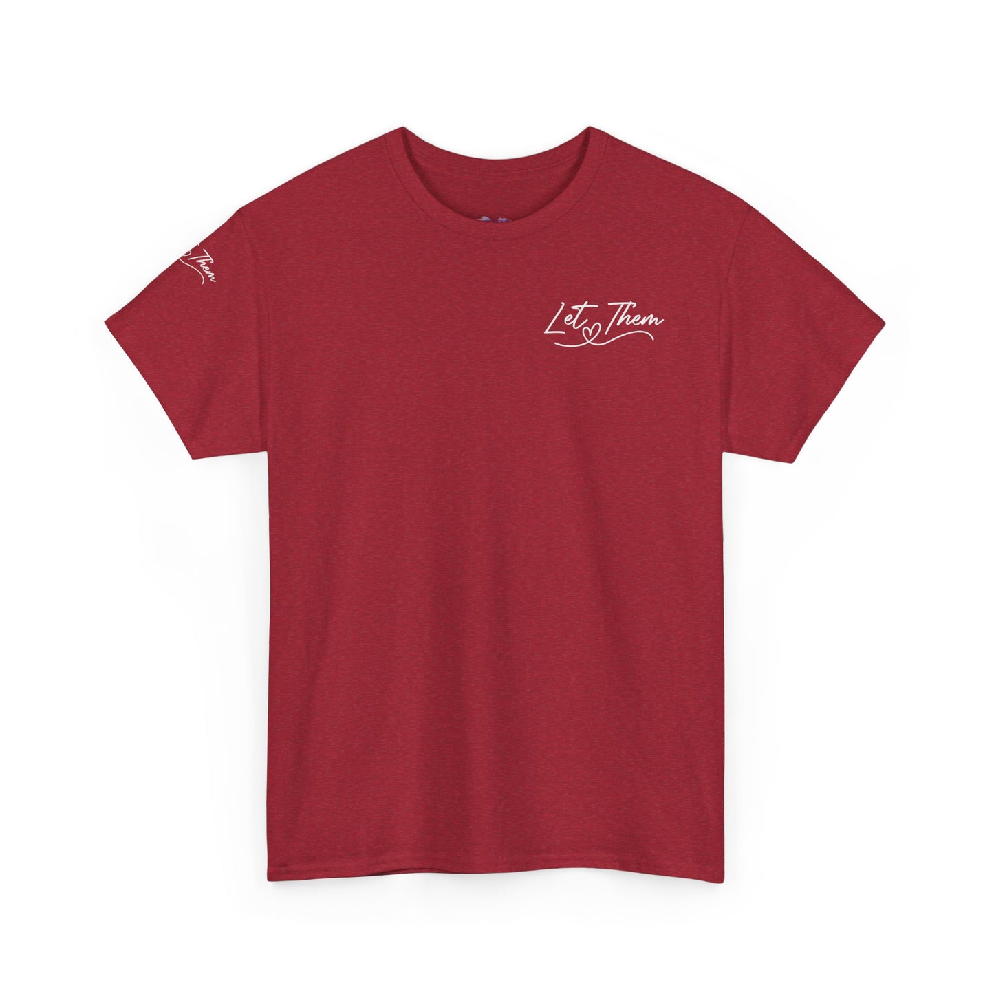 Let Them Unisex Heavy Cotton Tee