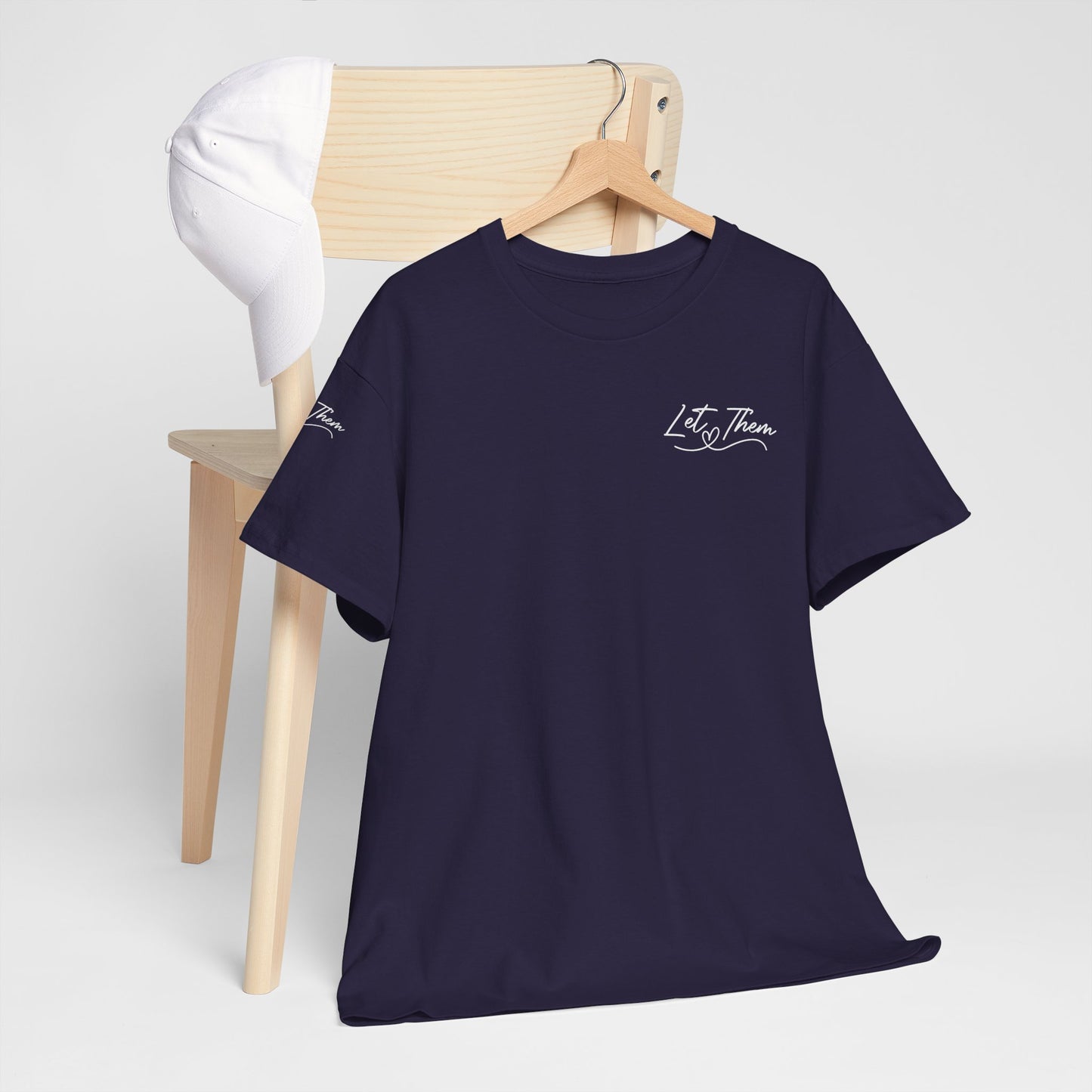 Let Them Unisex Heavy Cotton Tee