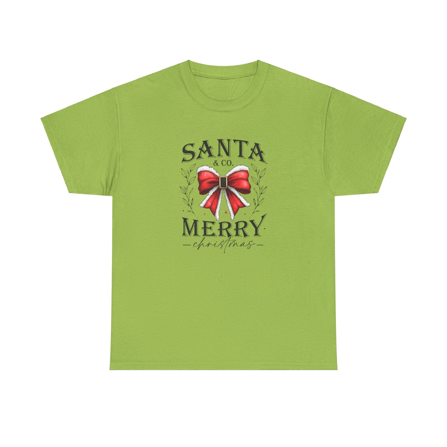 Santa and Company Merry Christmas Unisex Heavy Cotton Tee - sizes S - 5X