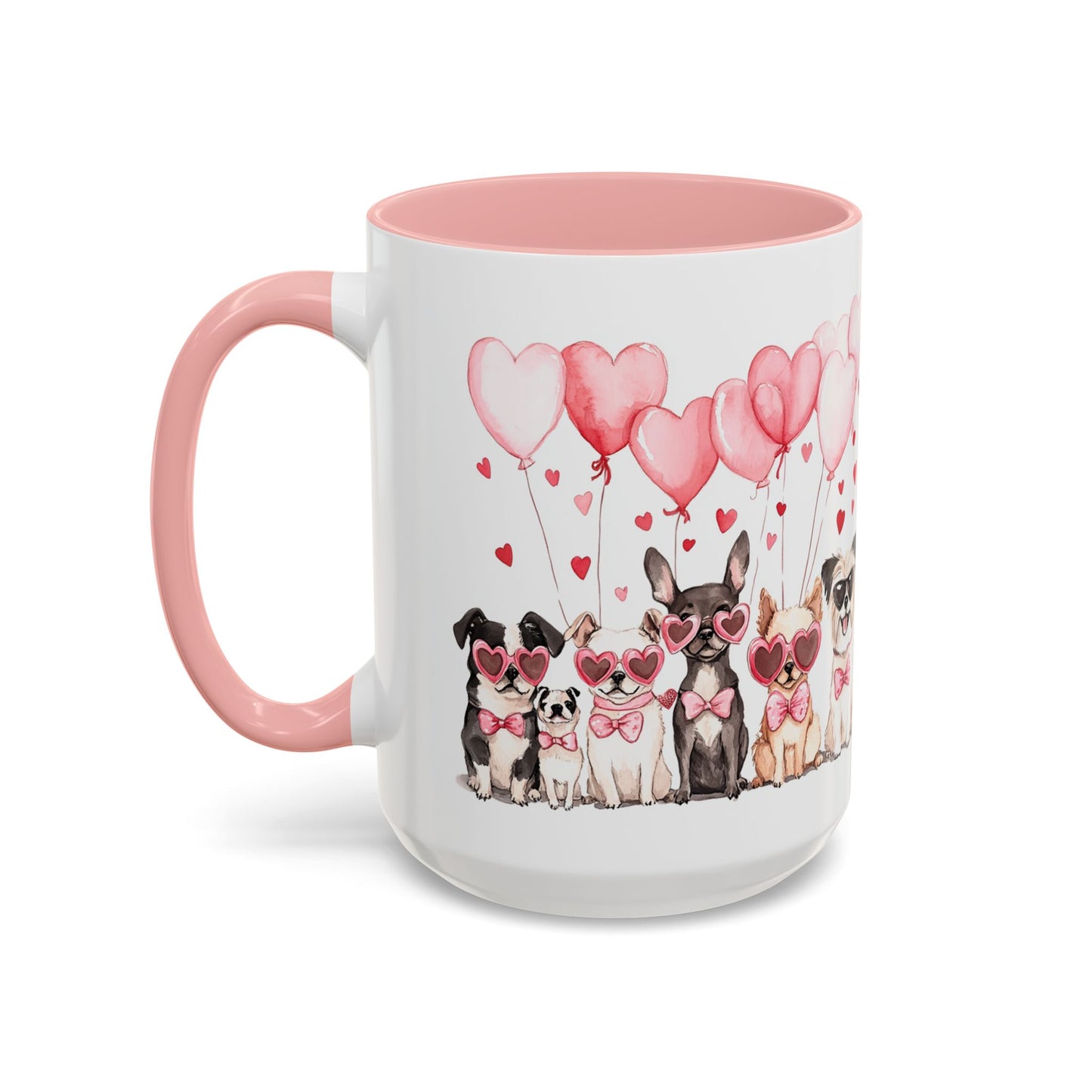 Puppy Love Valentine's Day Coffee Mug (11, 15oz) version 2