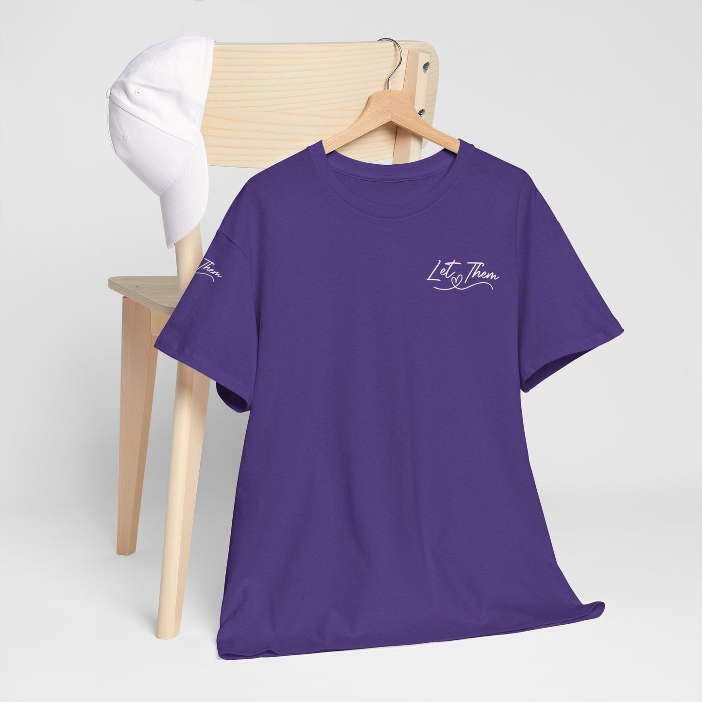Let Them Unisex Heavy Cotton Tee