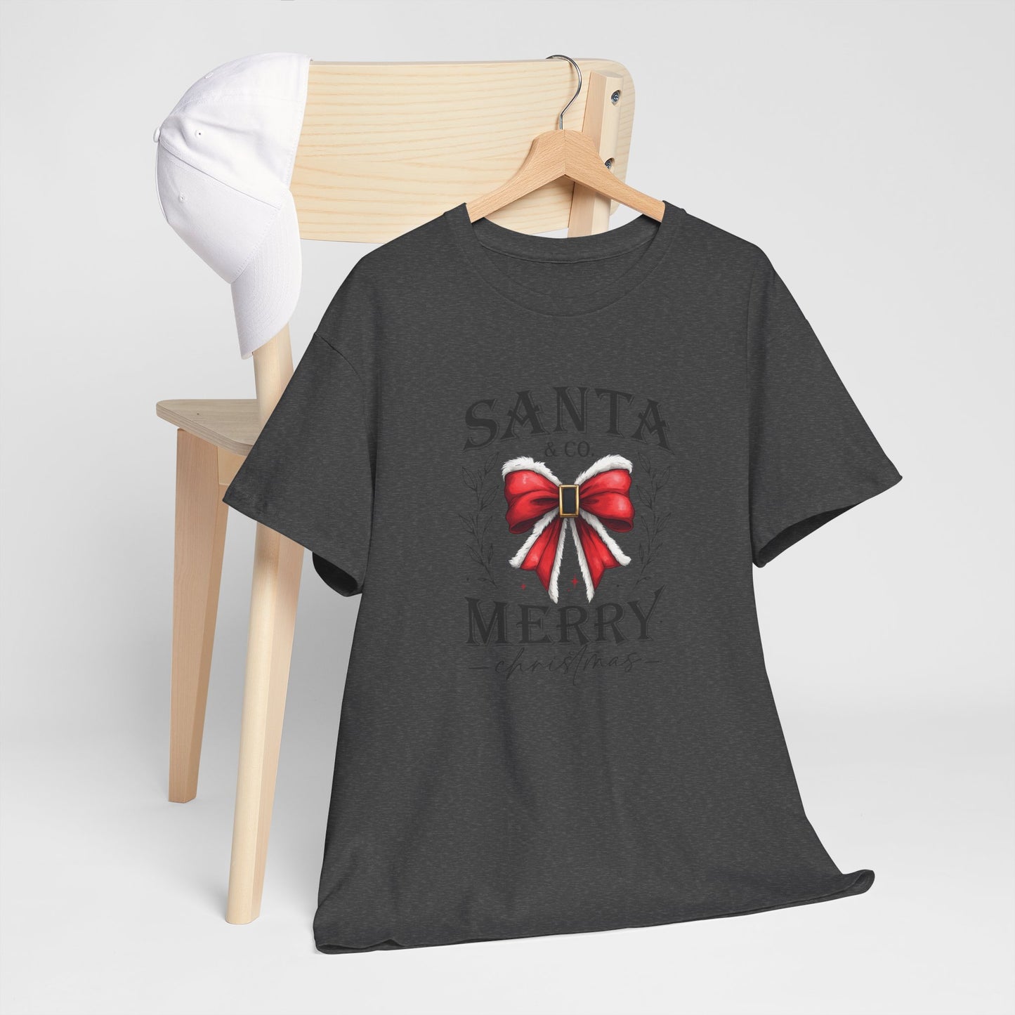 Santa and Company Merry Christmas Unisex Heavy Cotton Tee - sizes S - 5X