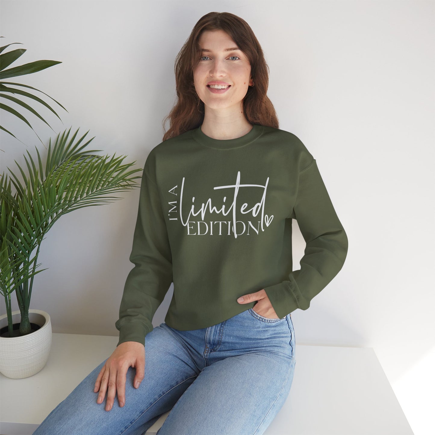 I'm a Limited Edition Unisex Heavy Blend™ Crewneck Sweatshirt