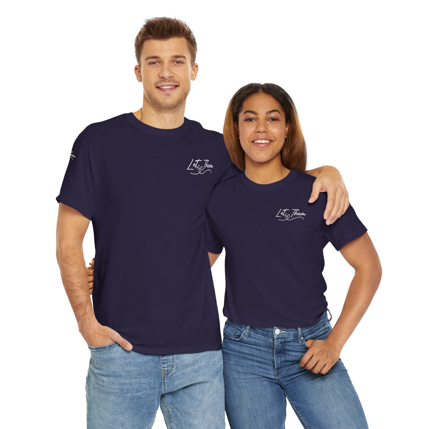 Let Them Unisex Heavy Cotton Tee