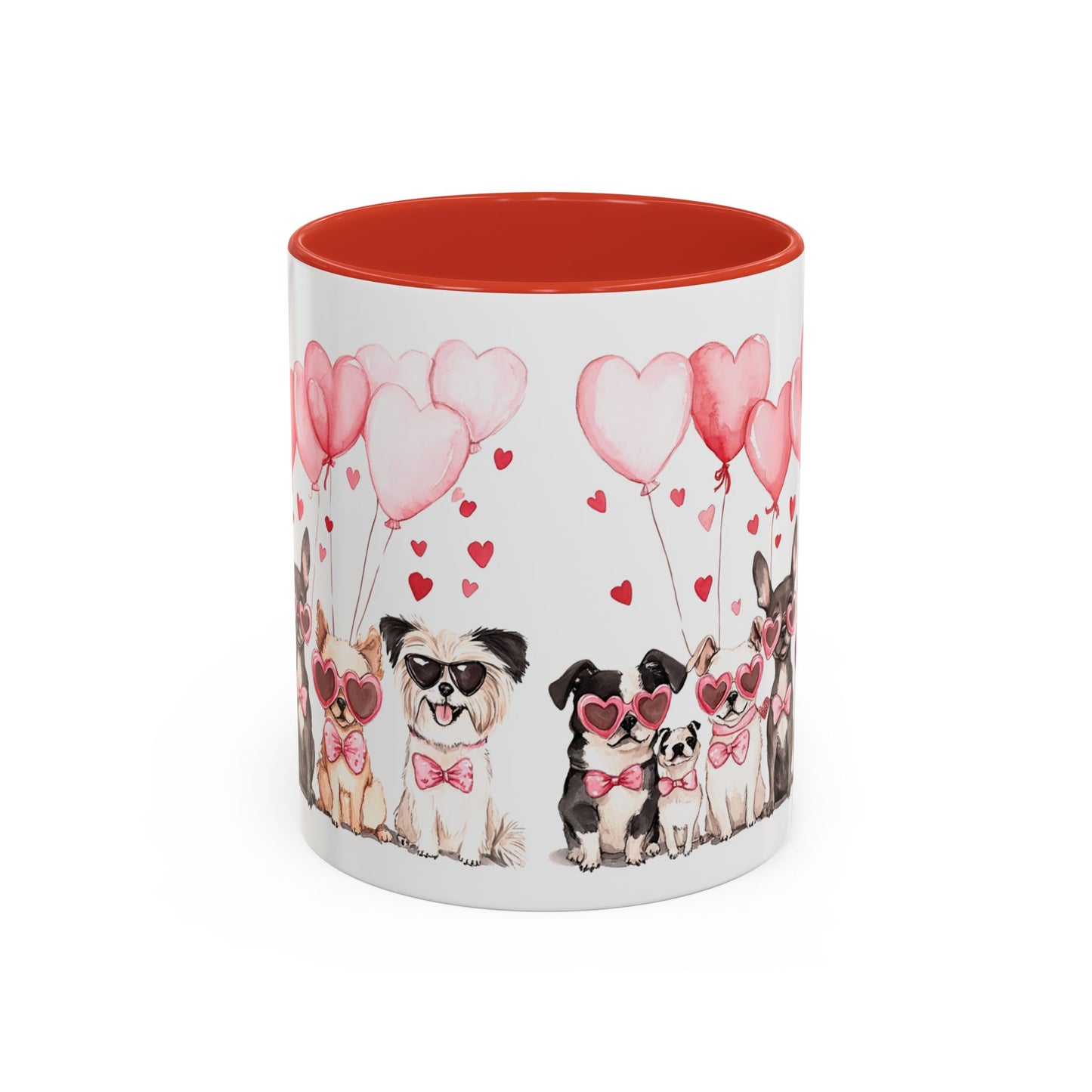 Puppy Love Valentine's Day Coffee Mug (11, 15oz) version 2
