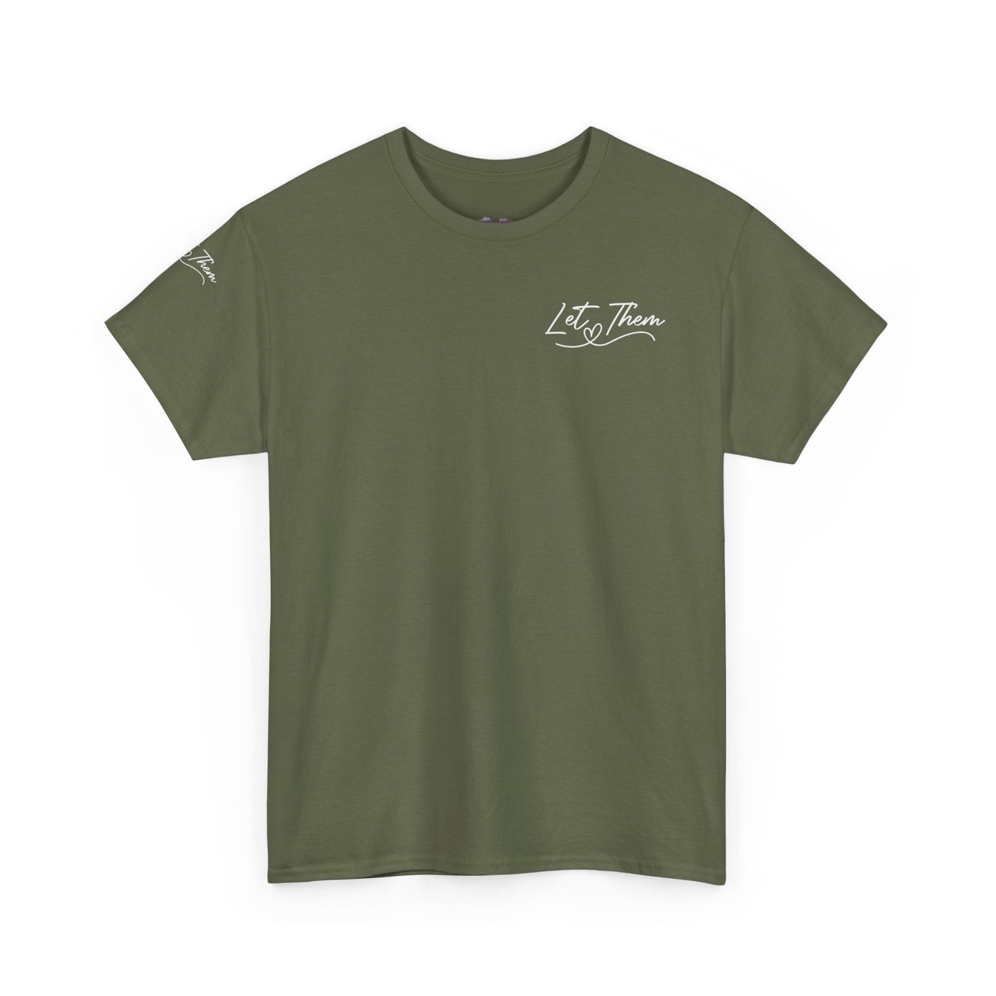 Let Them Unisex Heavy Cotton Tee