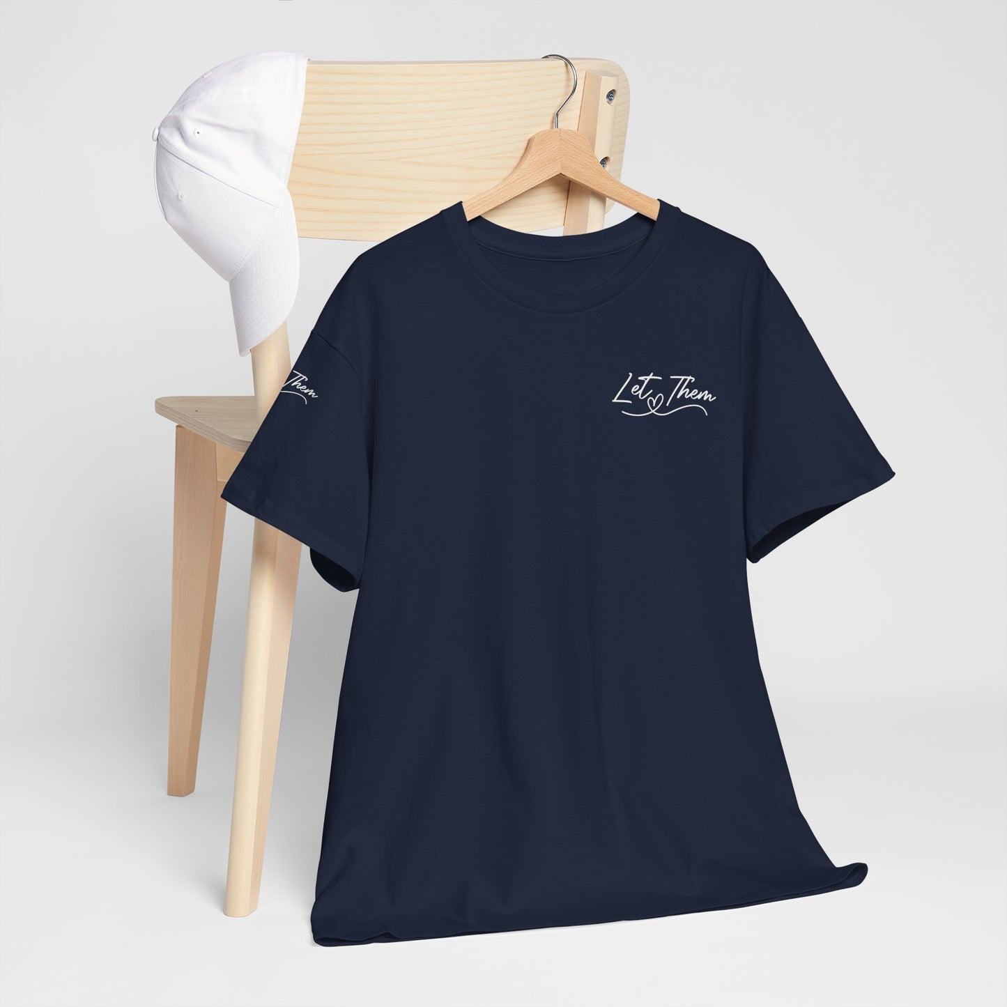 Let Them Unisex Heavy Cotton Tee