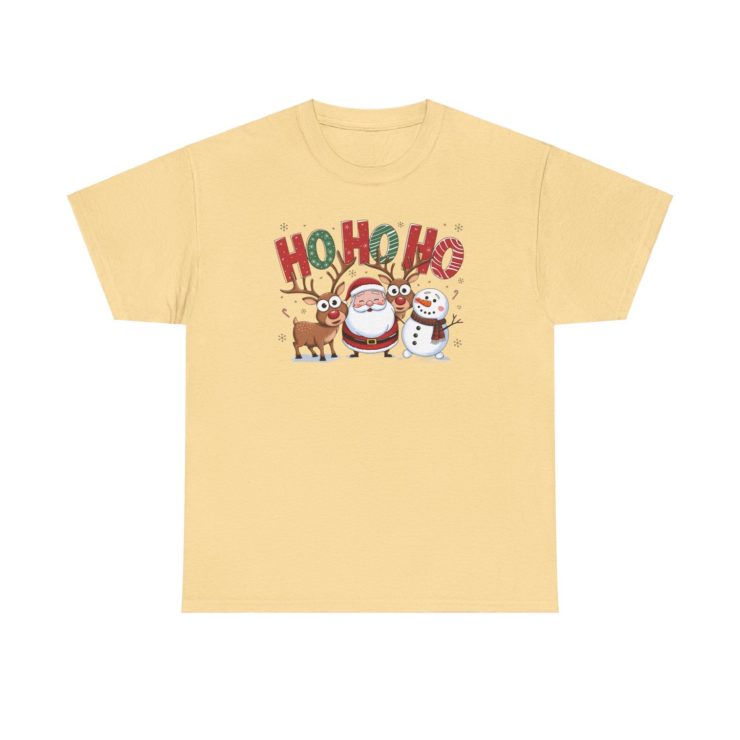 HoHoHo Unisex Heavy Cotton Tee - sizes S - 5X