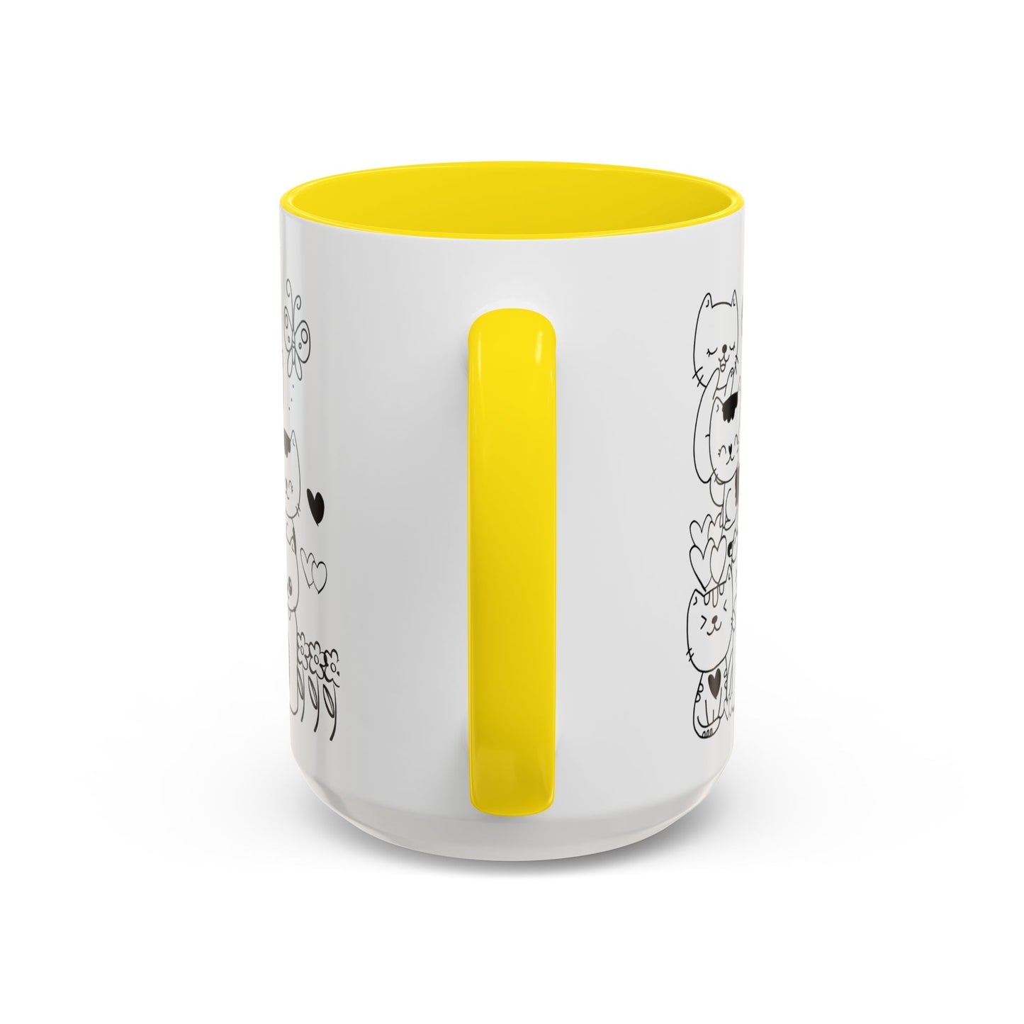 Coffee Mug - Valentine's Day Cat Love Mug for Cat Lovers
