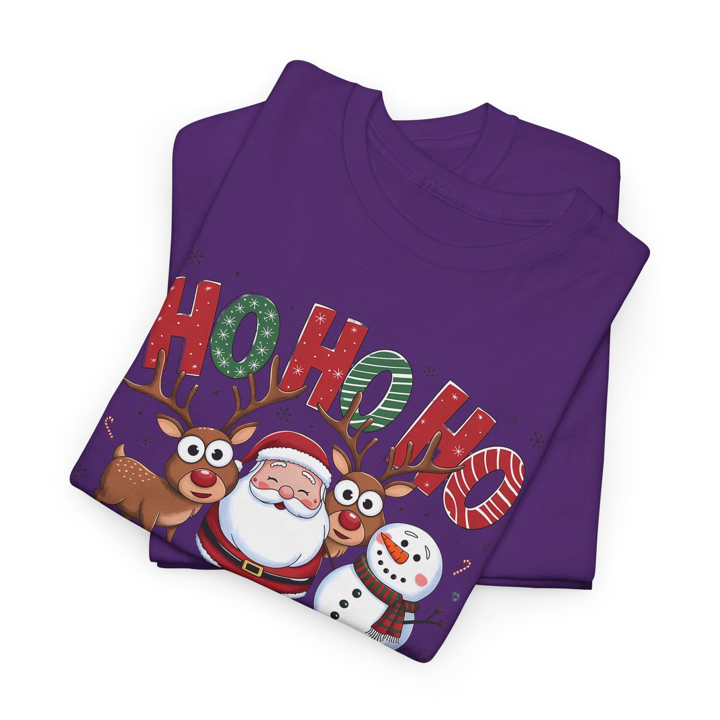 HoHoHo Unisex Heavy Cotton Tee - sizes S - 5X