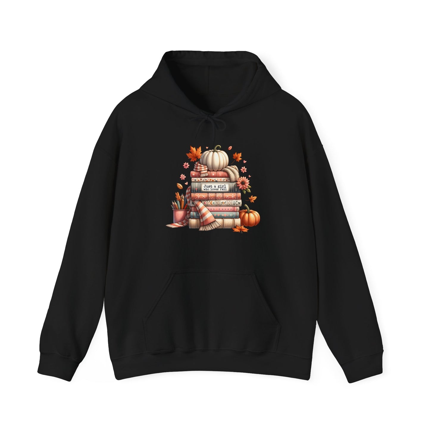 Just a Girl Who Loves Fall Unisex Heavy Blend™ Hooded Sweatshirt
