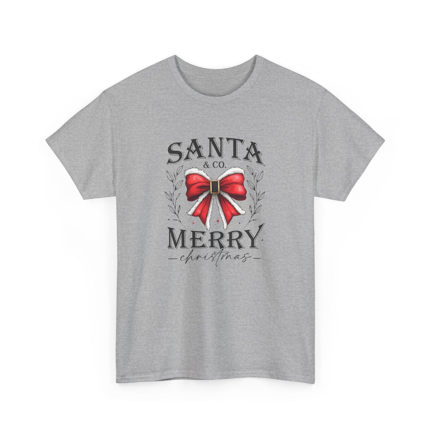Santa and Company Merry Christmas Unisex Heavy Cotton Tee - sizes S - 5X