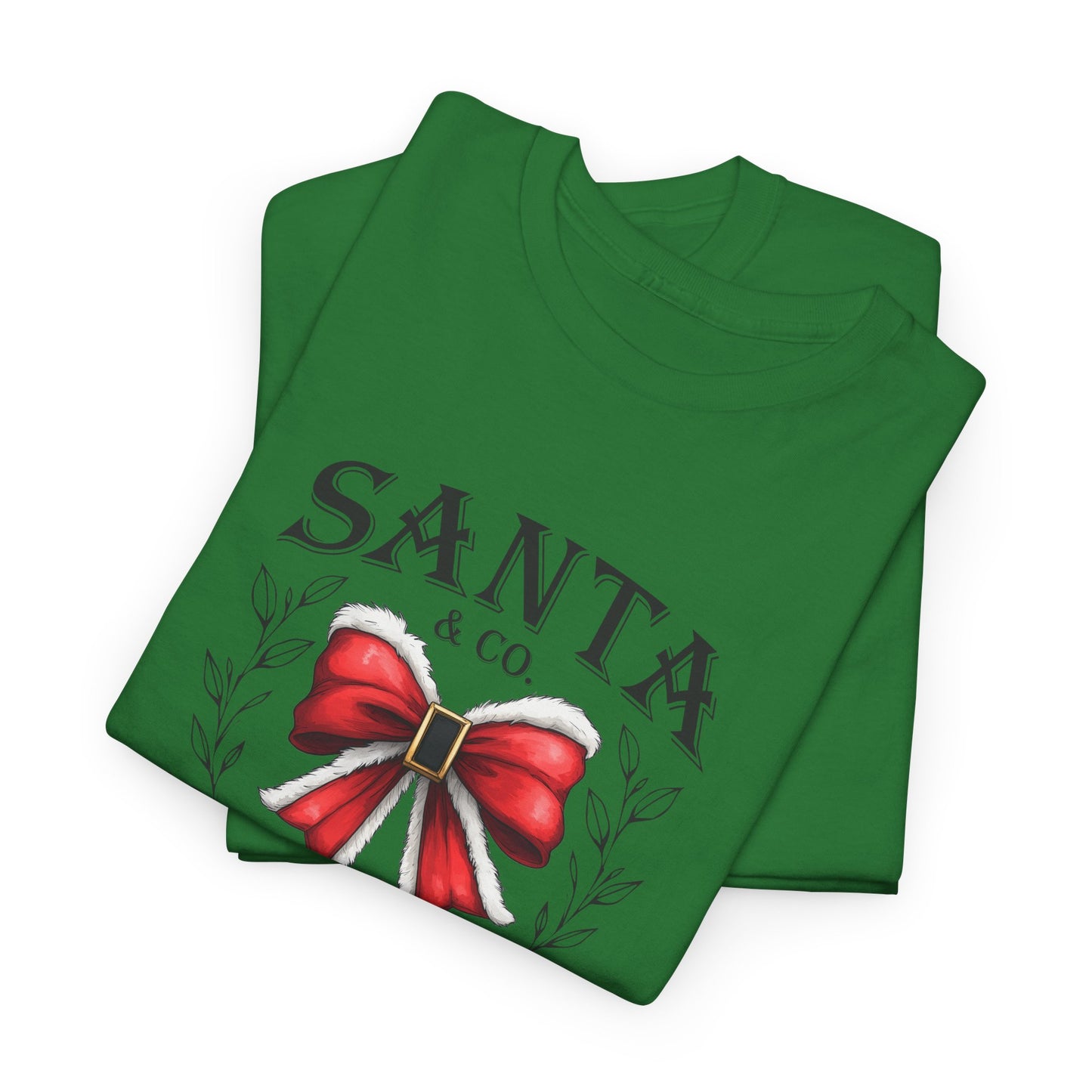 Santa and Company Merry Christmas Unisex Heavy Cotton Tee - sizes S - 5X