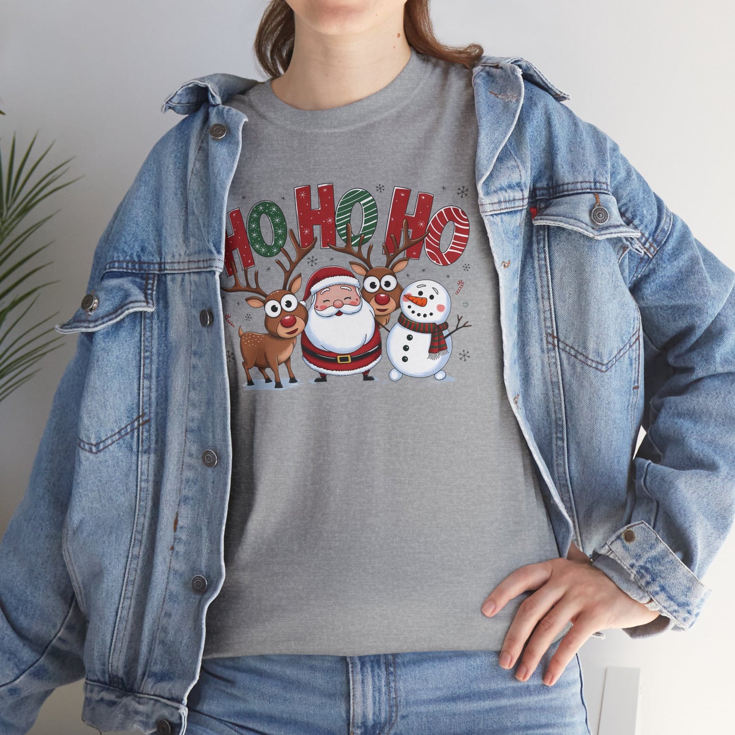 HoHoHo Unisex Heavy Cotton Tee - sizes S - 5X