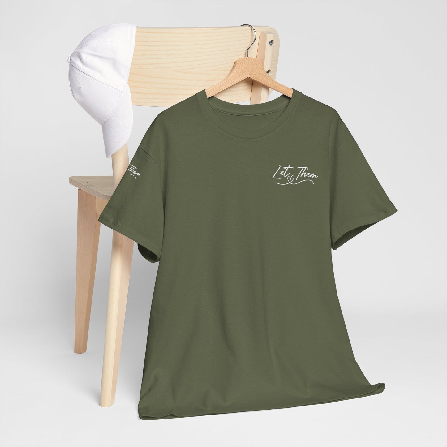 Let Them Unisex Heavy Cotton Tee