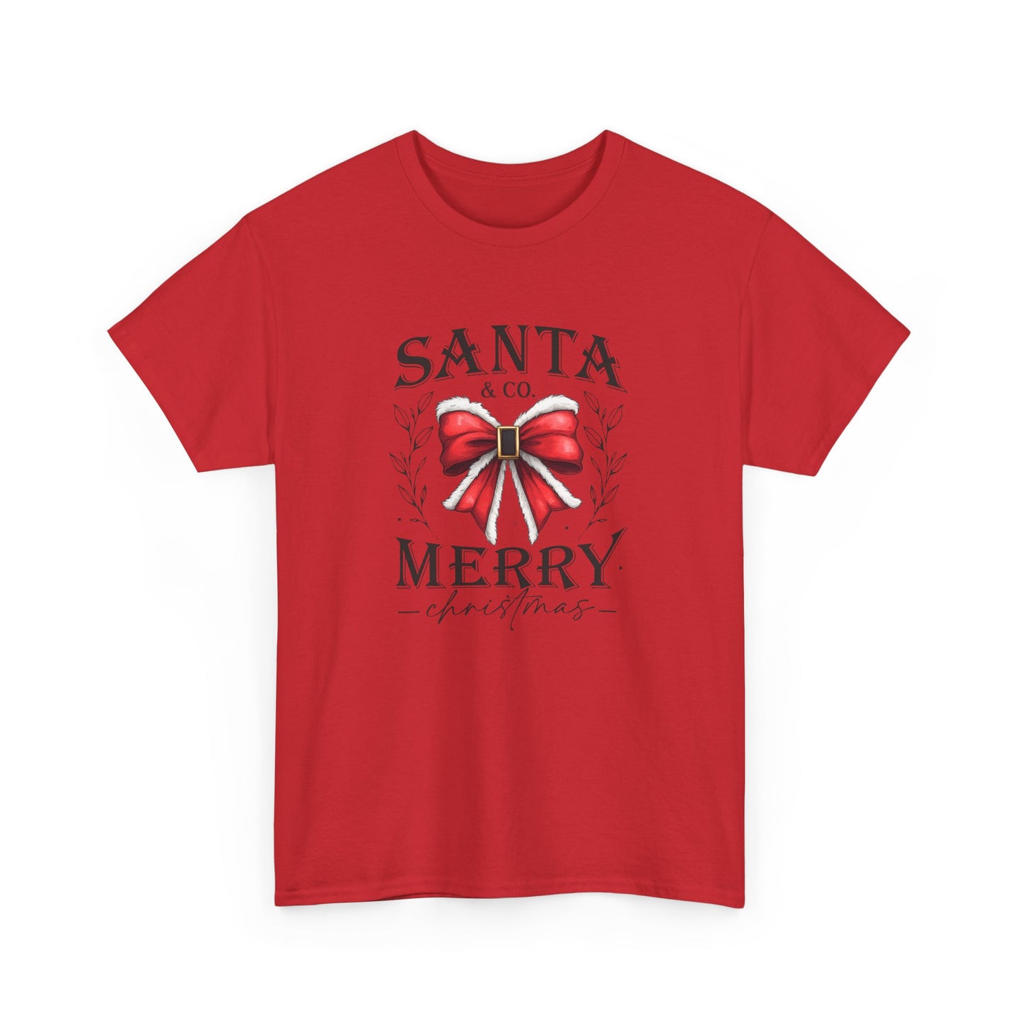 Santa and Company Merry Christmas Unisex Heavy Cotton Tee - sizes S - 5X
