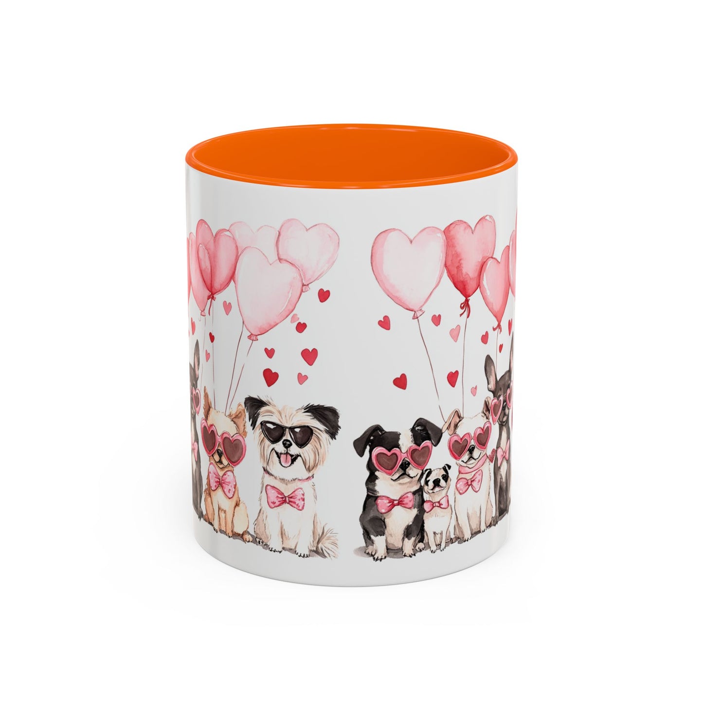 Puppy Love Valentine's Day Coffee Mug (11, 15oz) version 2