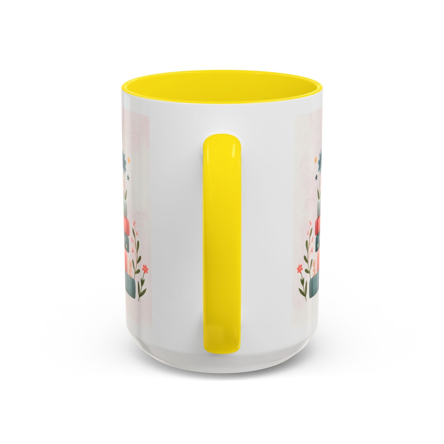 Mug - Booktrovert Pretty Floral Ceramic Coffee Mug (11oz, 15oz)