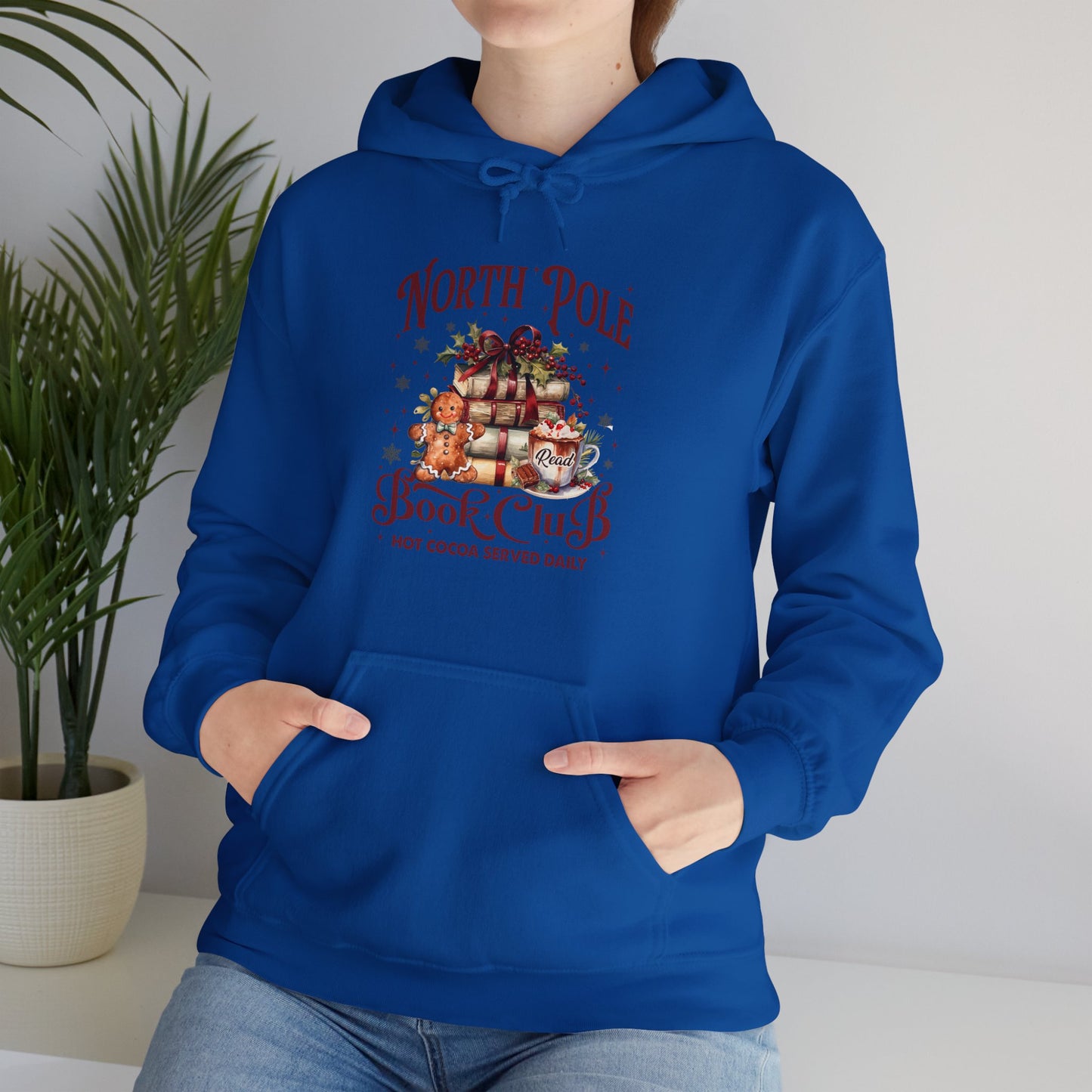 North Pole Book Club Unisex Heavy Blend™ Hooded Sweatshirt - sizes S - 5X