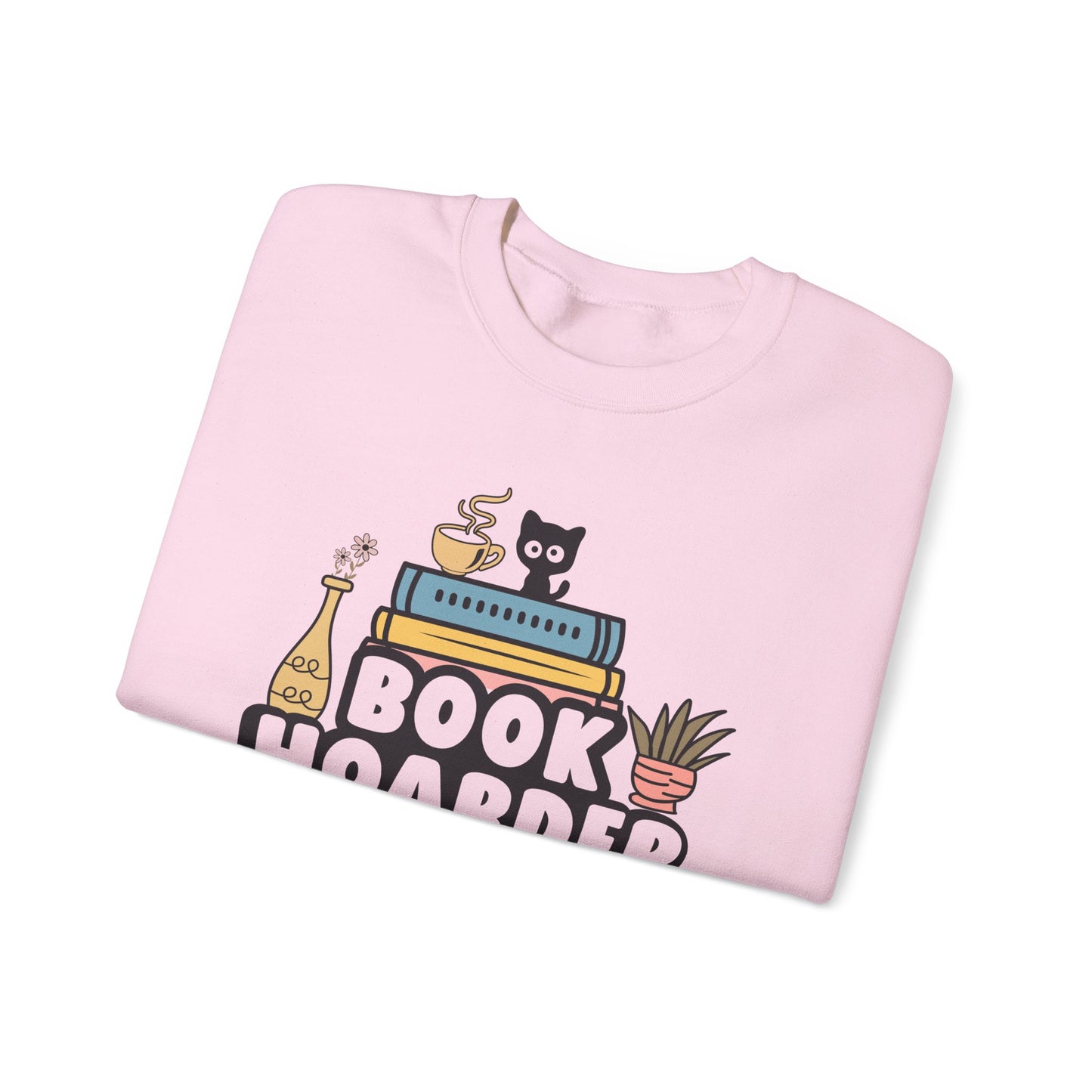 Book Hoarder Unisex Heavy Blend Sweatshirt - size S - 3X