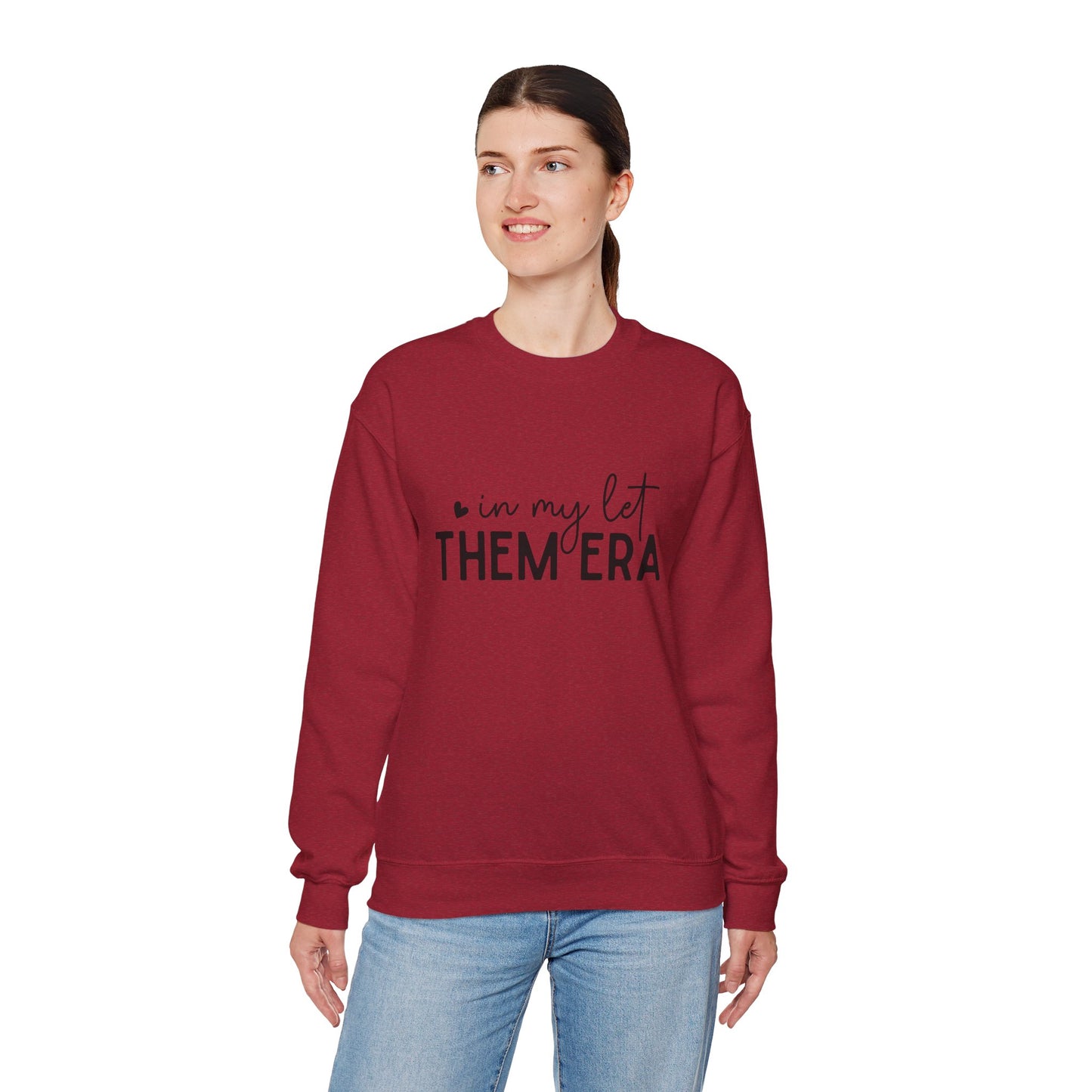 Cozy Let Them Era Unisex Heavy Blend Crewneck Sweatshirt - sizes S - 5X