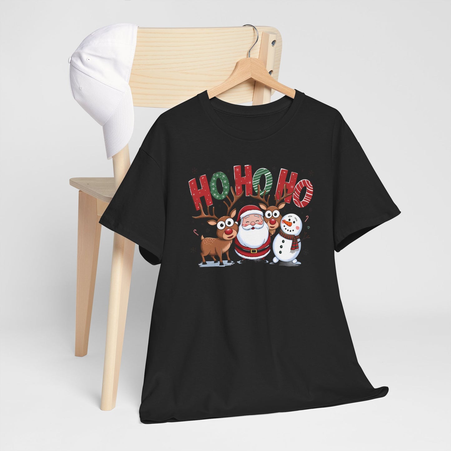 HoHoHo Unisex Heavy Cotton Tee - sizes S - 5X