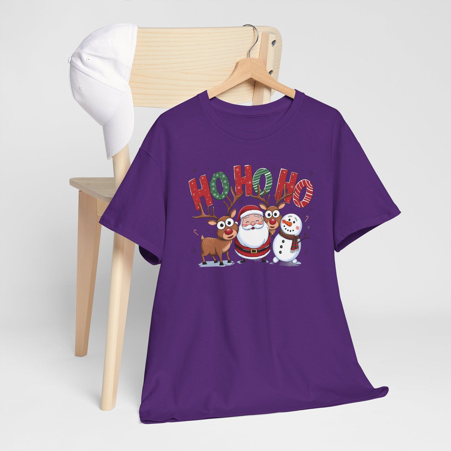 HoHoHo Unisex Heavy Cotton Tee - sizes S - 5X