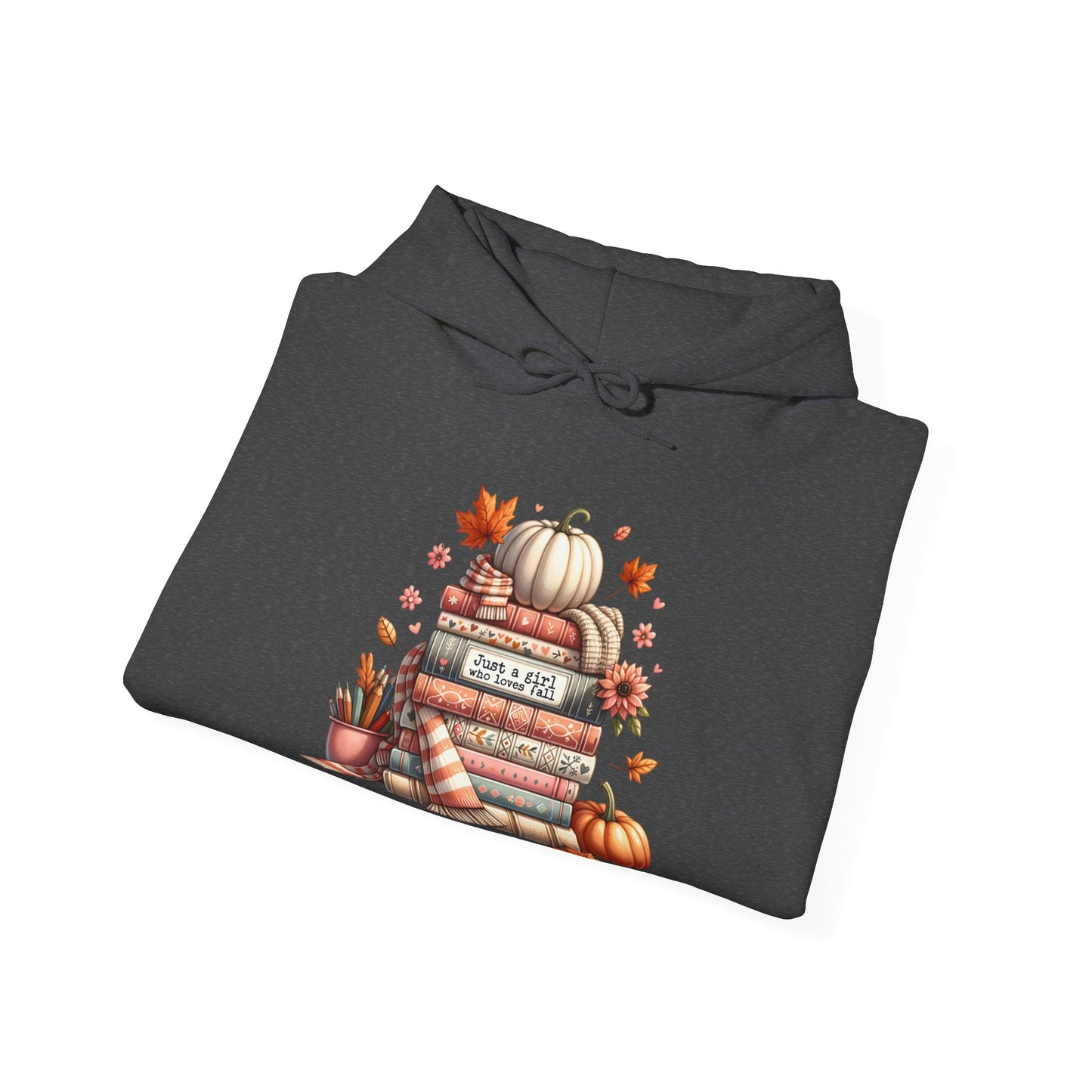Just a Girl Who Loves Fall Unisex Heavy Blend™ Hooded Sweatshirt