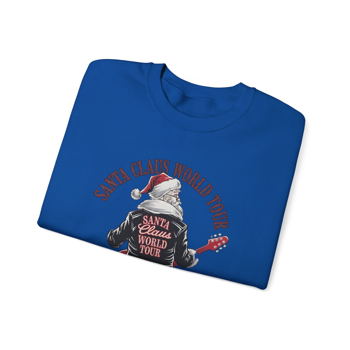 Santa Claus World Tour Unisex Heavy Blend™ Crewneck Sweatshirt - sizes S-3X