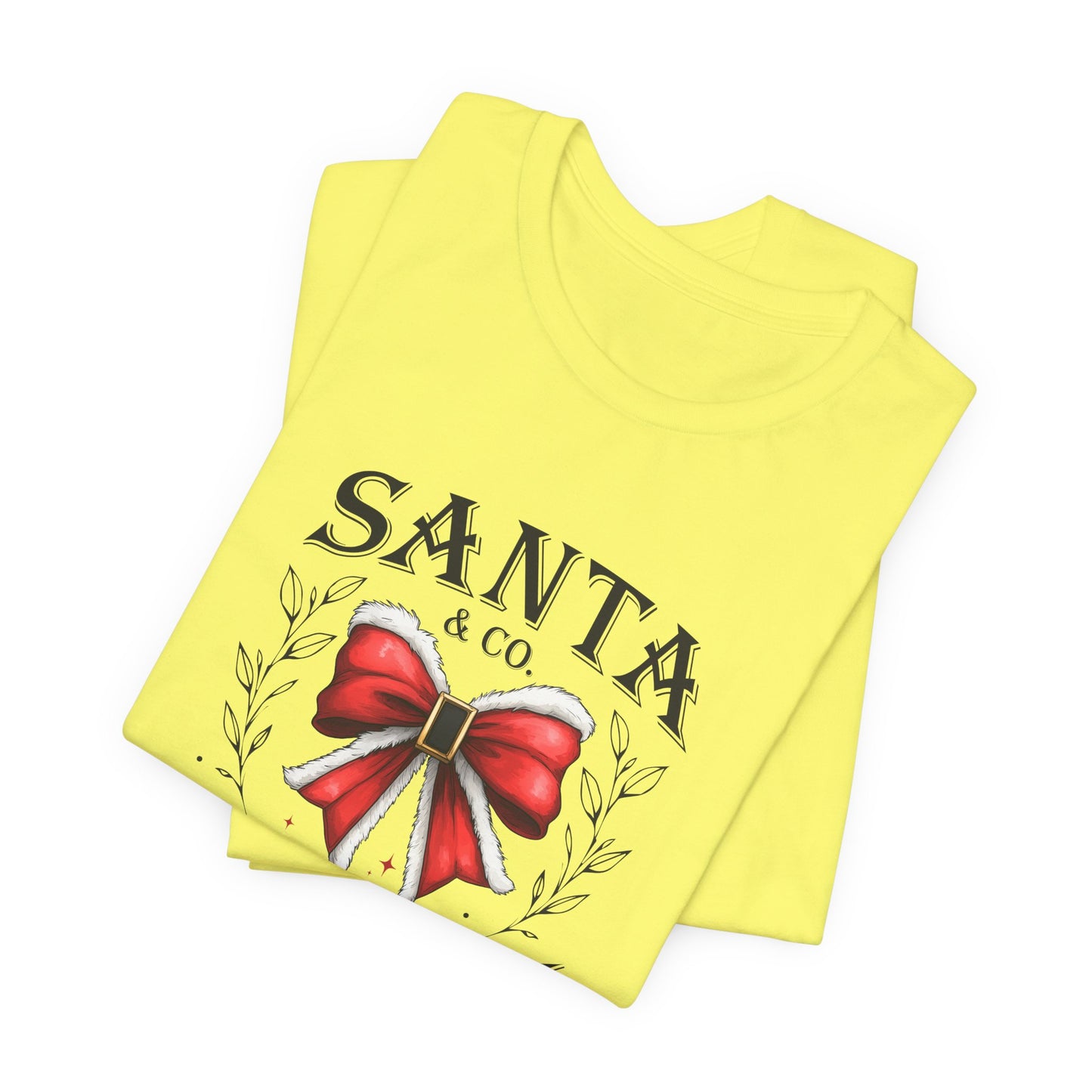 Santa and Co Merry Christmas Unisex Jersey Short Sleeve Tee - sizes S - 5X
