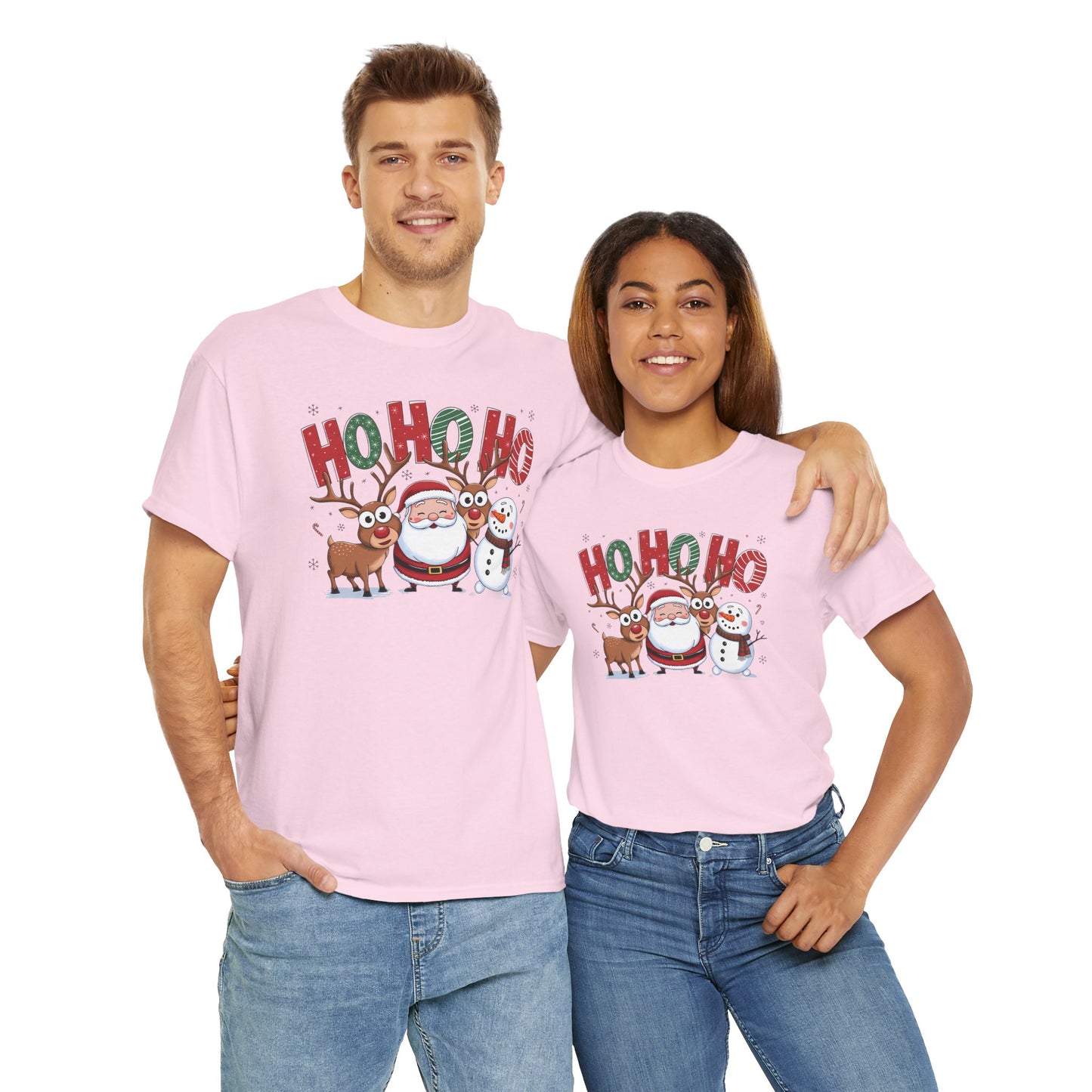 HoHoHo Unisex Heavy Cotton Tee - sizes S - 5X