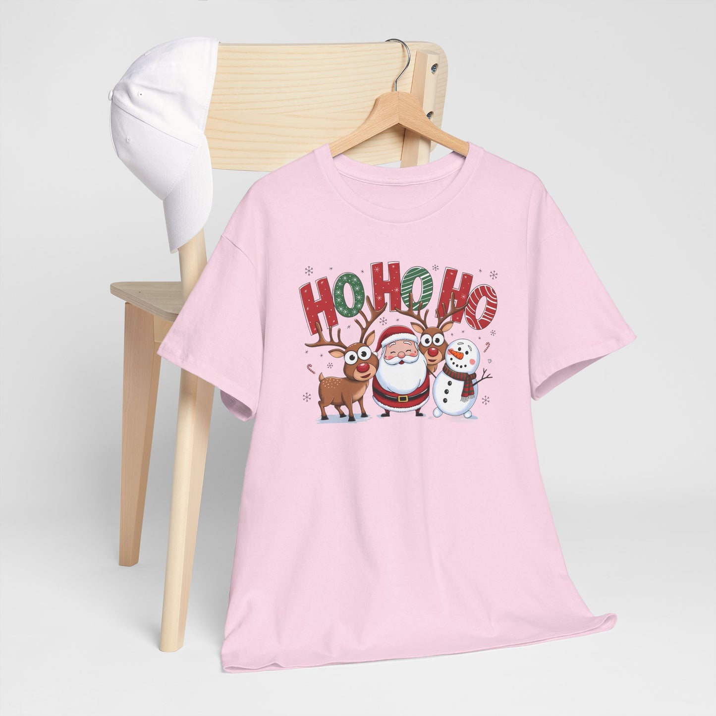 HoHoHo Unisex Heavy Cotton Tee - sizes S - 5X