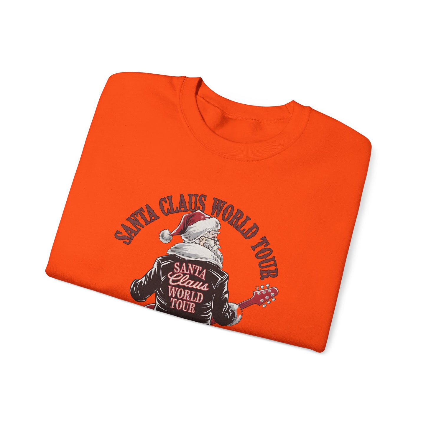 Santa Claus World Tour Unisex Heavy Blend™ Crewneck Sweatshirt - sizes S-3X