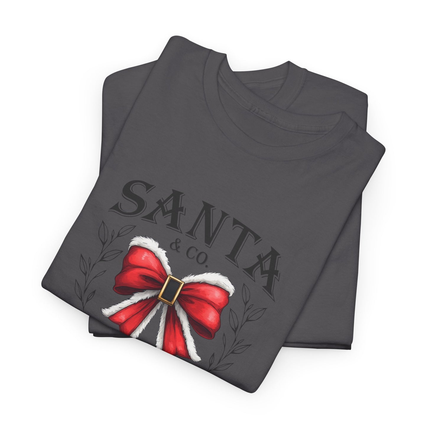 Santa and Company Merry Christmas Unisex Heavy Cotton Tee - sizes S - 5X
