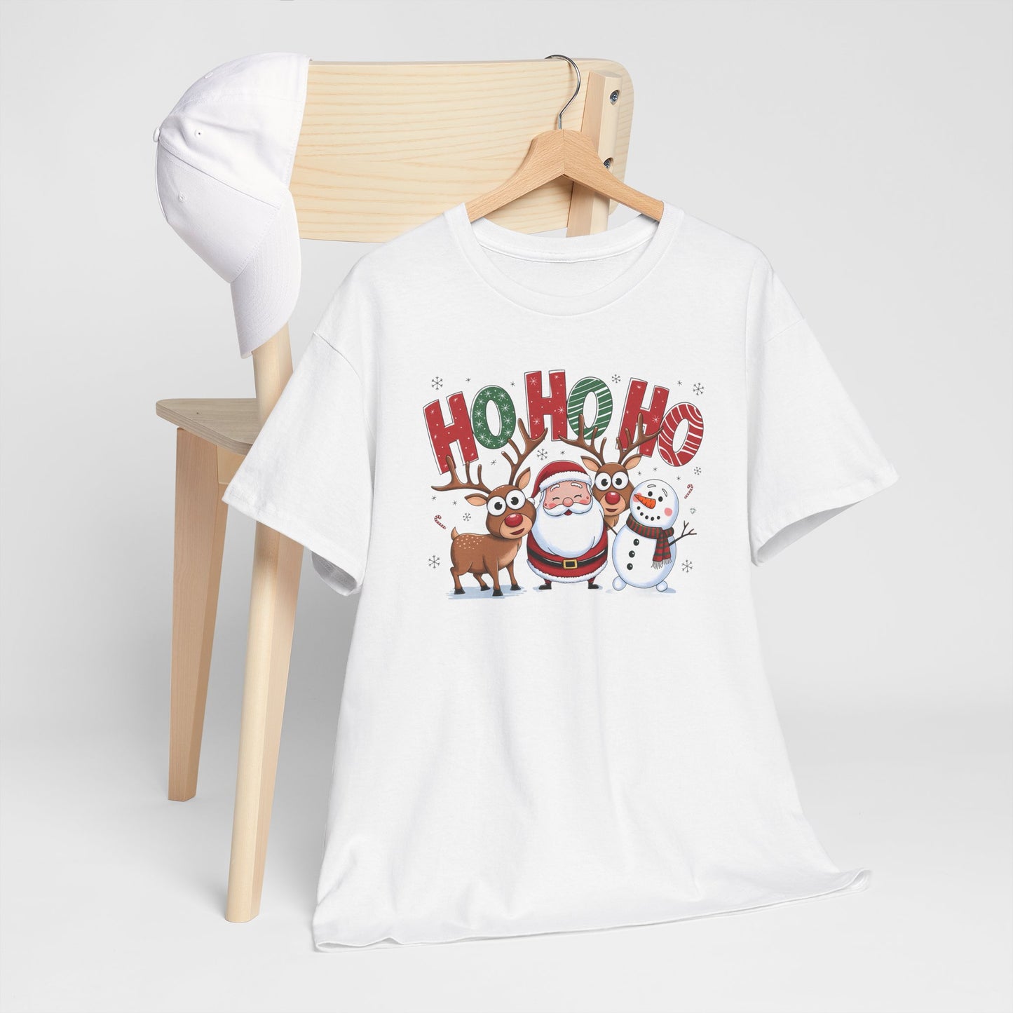 HoHoHo Unisex Heavy Cotton Tee - sizes S - 5X
