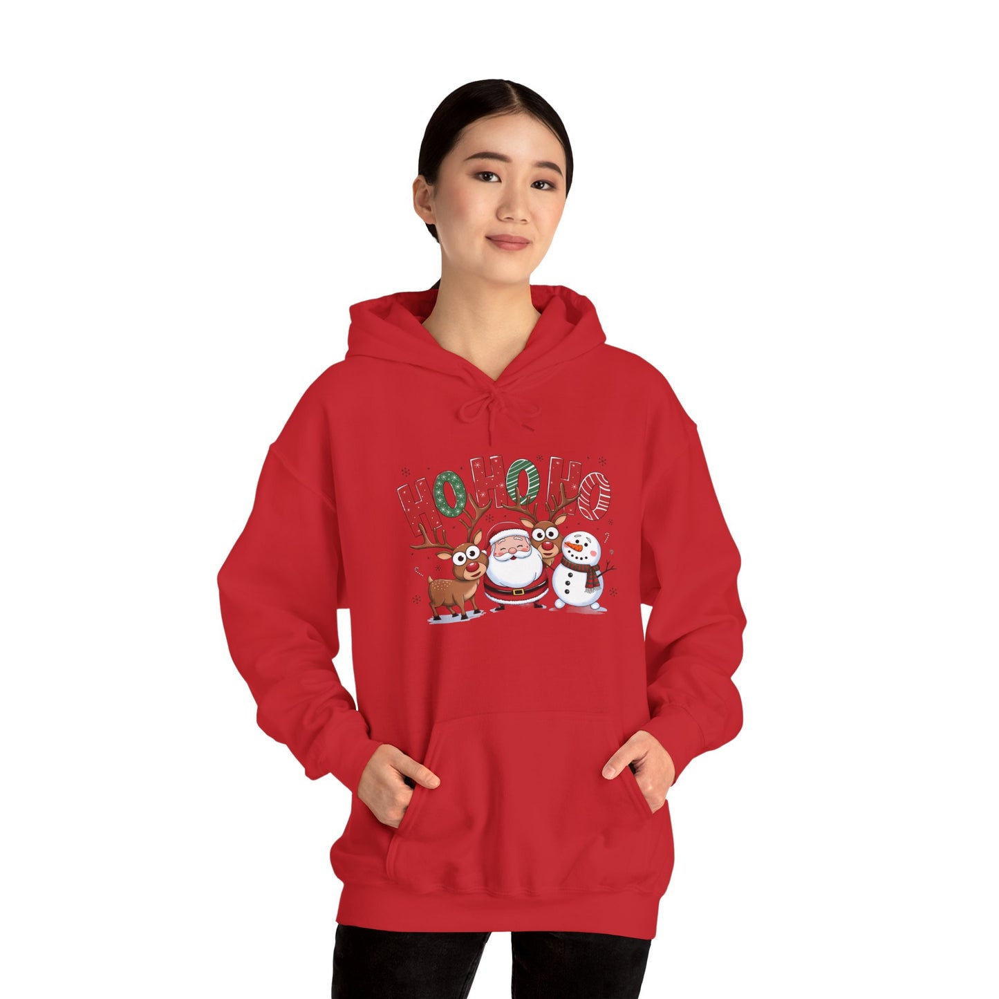 HoHoHo Unisex Heavy Blend™ Hooded Sweatshirt - S - 3X