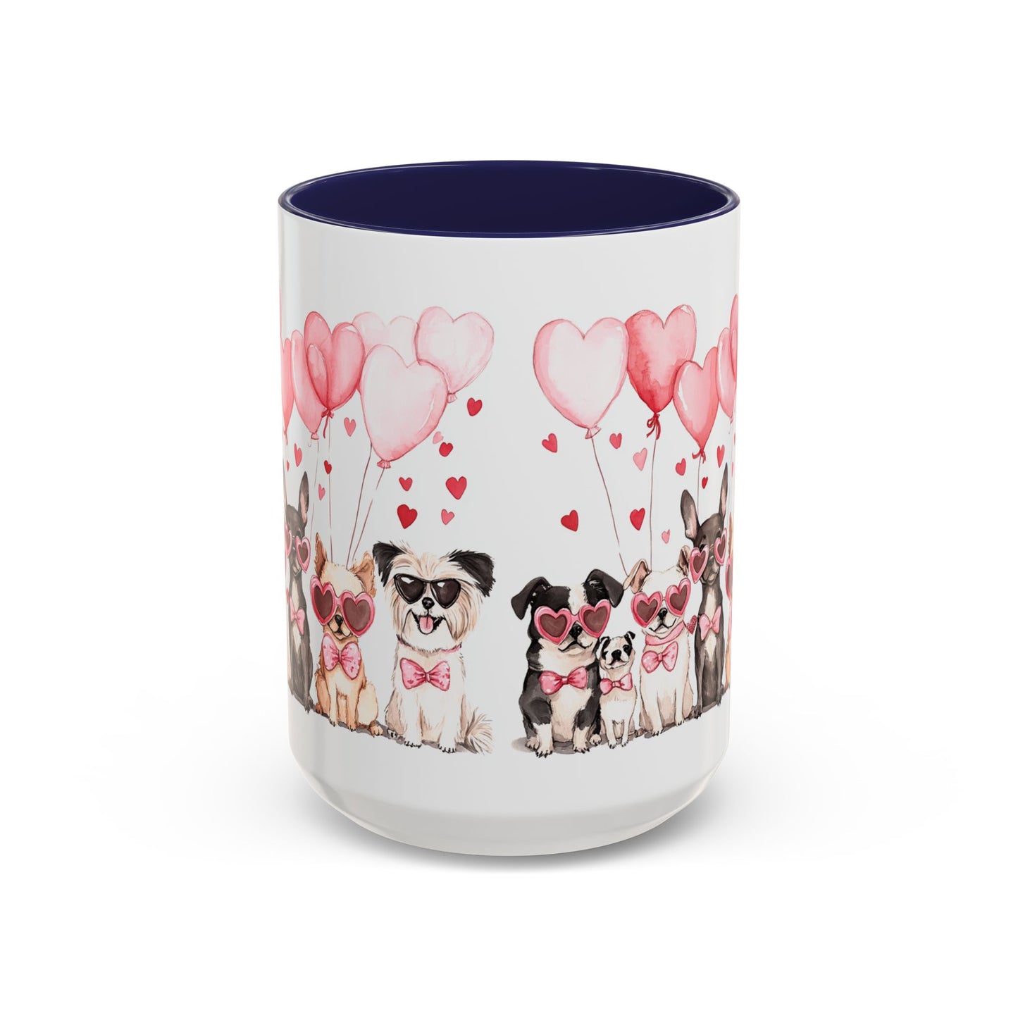 Puppy Love Valentine's Day Coffee Mug (11, 15oz) version 2