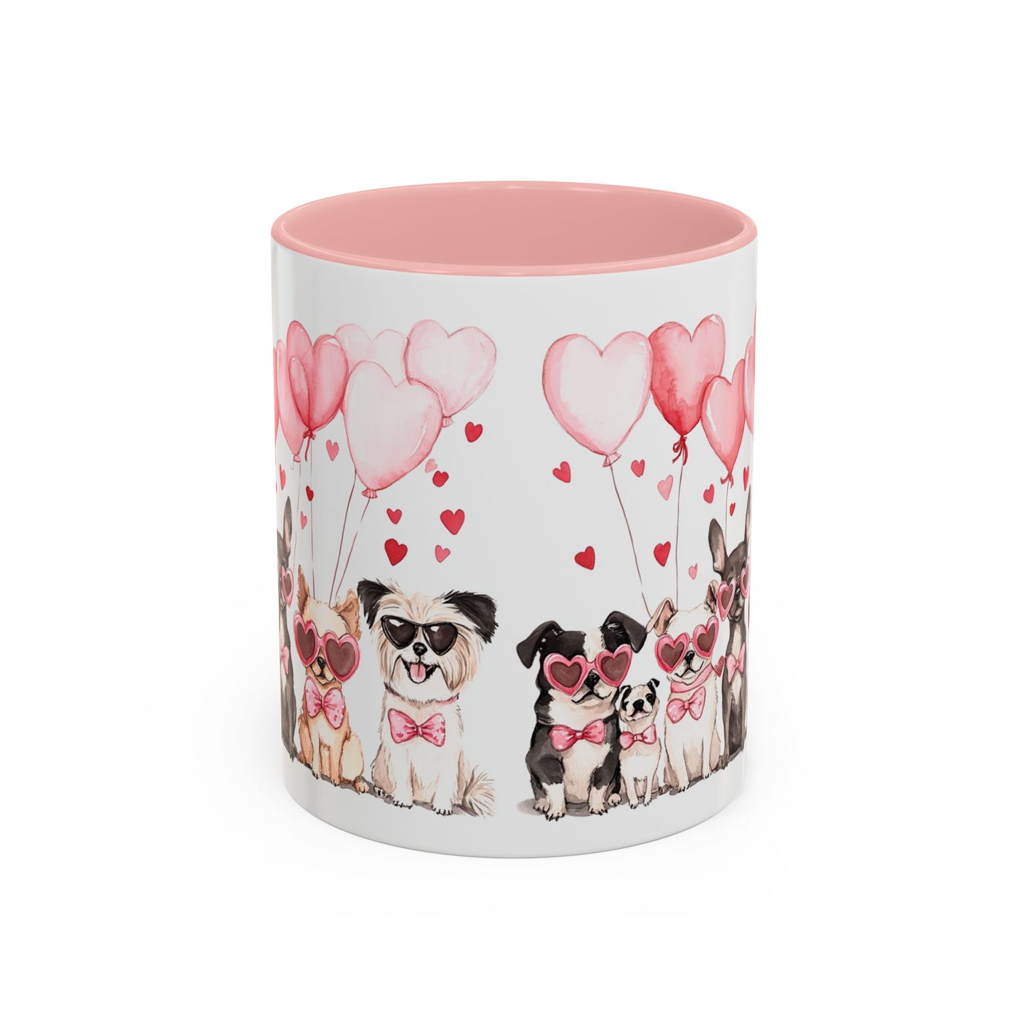 Puppy Love Valentine's Day Coffee Mug (11, 15oz) version 2