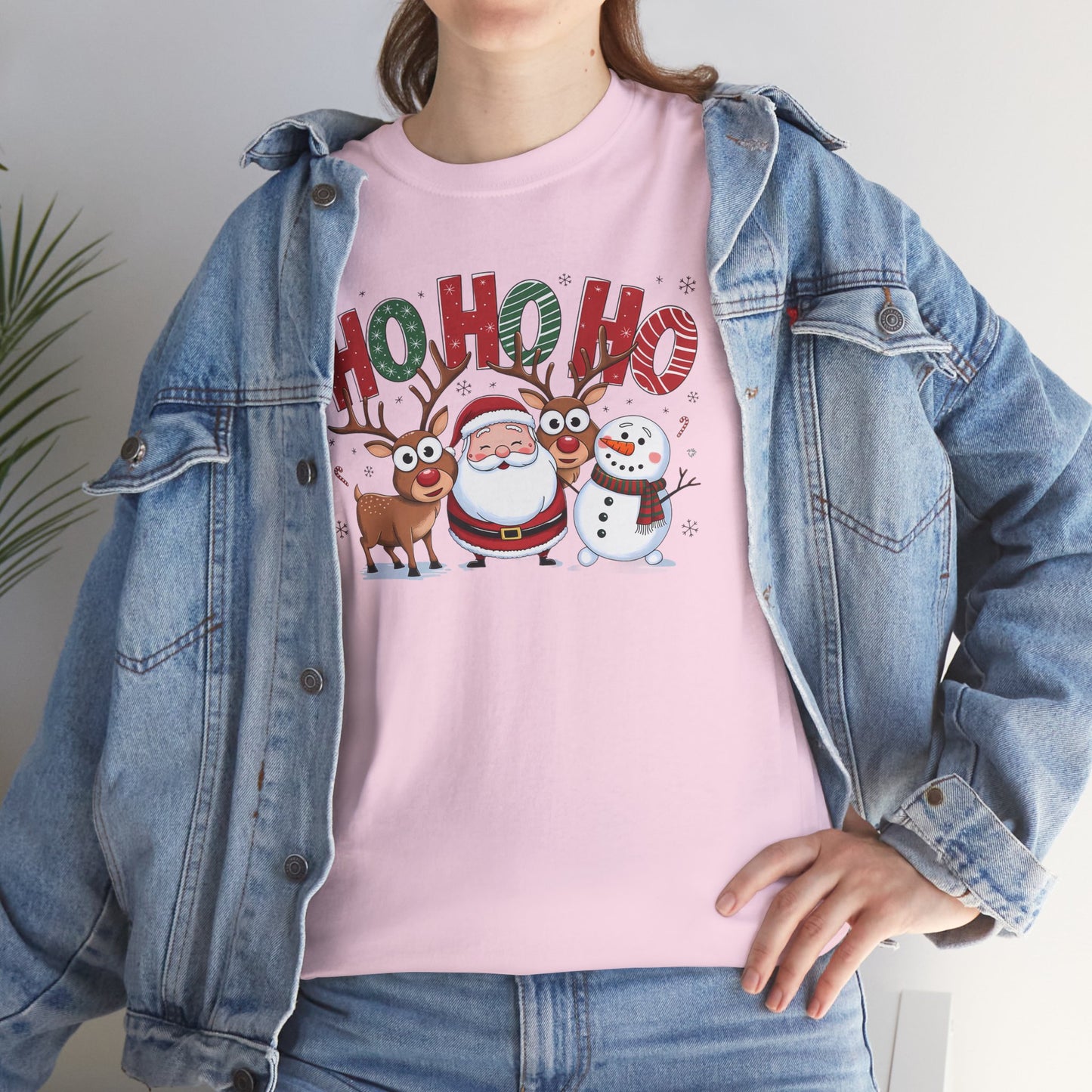 HoHoHo Unisex Heavy Cotton Tee - sizes S - 5X