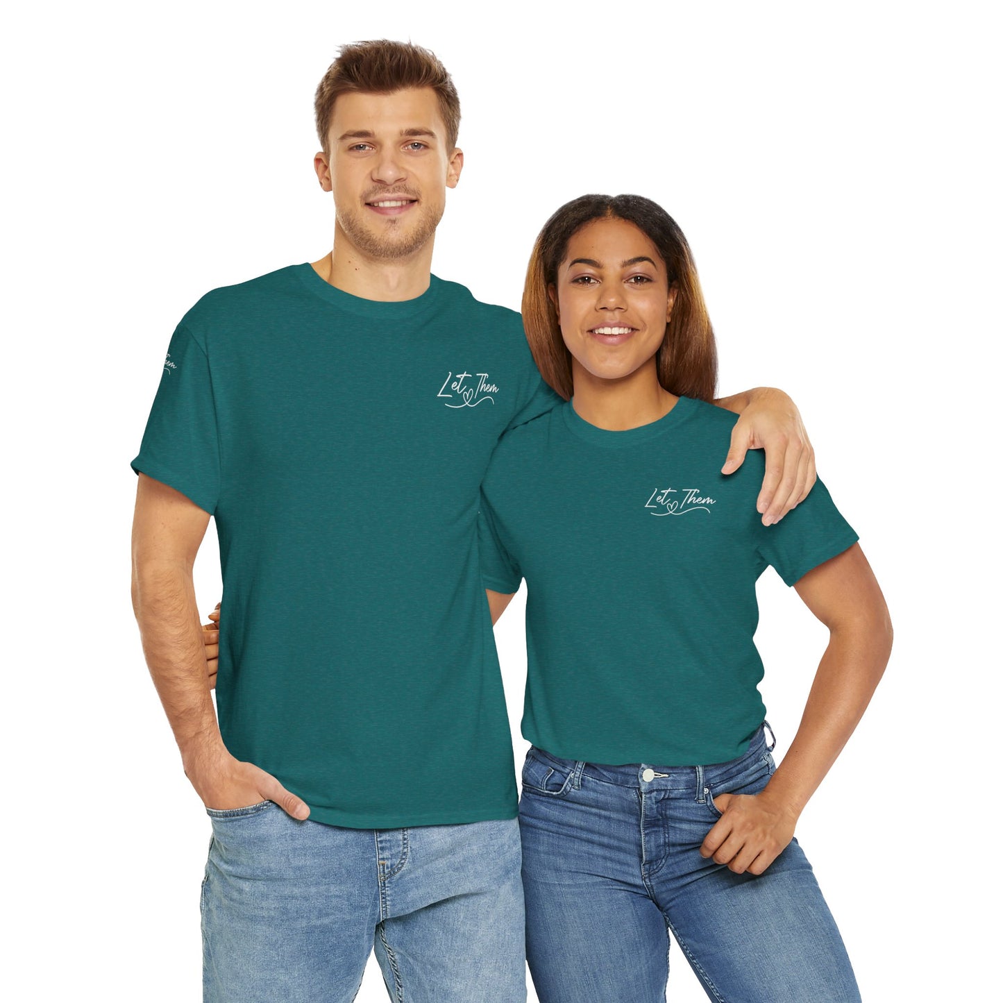 Let Them Unisex Heavy Cotton Tee