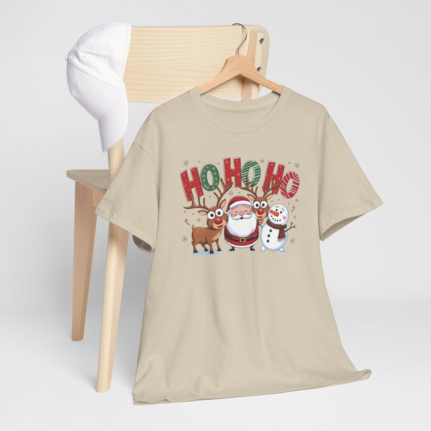 HoHoHo Unisex Heavy Cotton Tee - sizes S - 5X