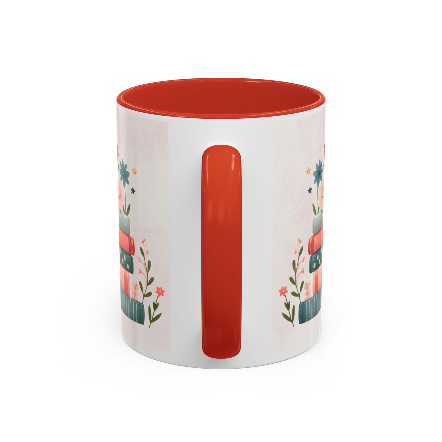 Mug - Booktrovert Pretty Floral Ceramic Coffee Mug (11oz, 15oz)