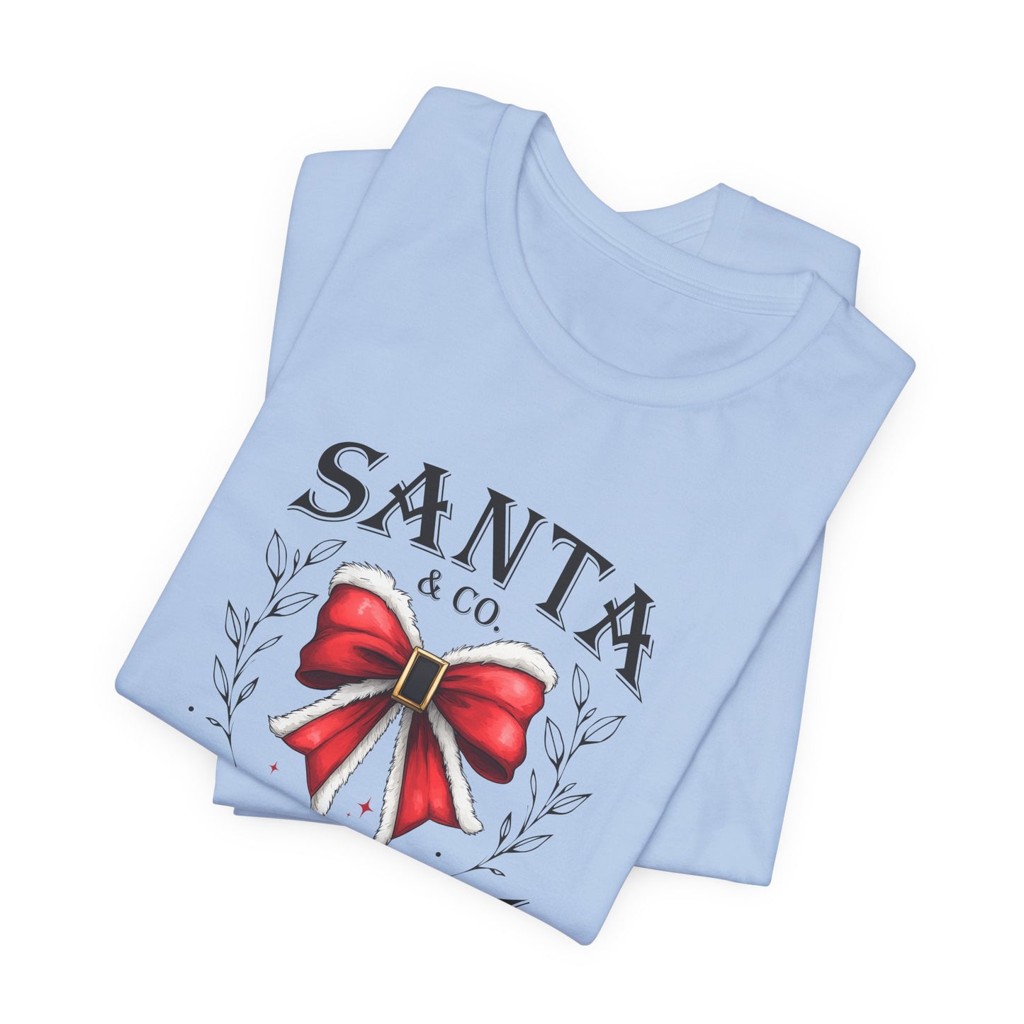 Santa and Co Merry Christmas Unisex Jersey Short Sleeve Tee - sizes S - 3X