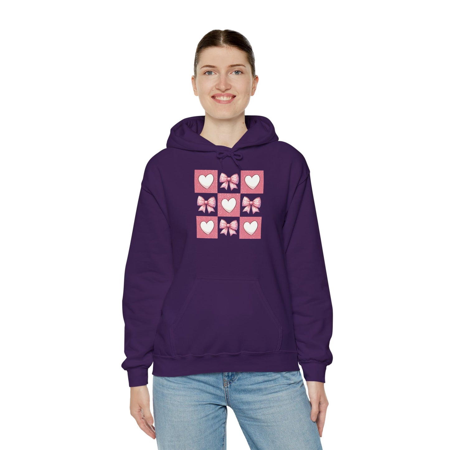 Hearts and Bows Unisex Heavy Blend™ Hooded Sweatshirt - sizes S - 5X